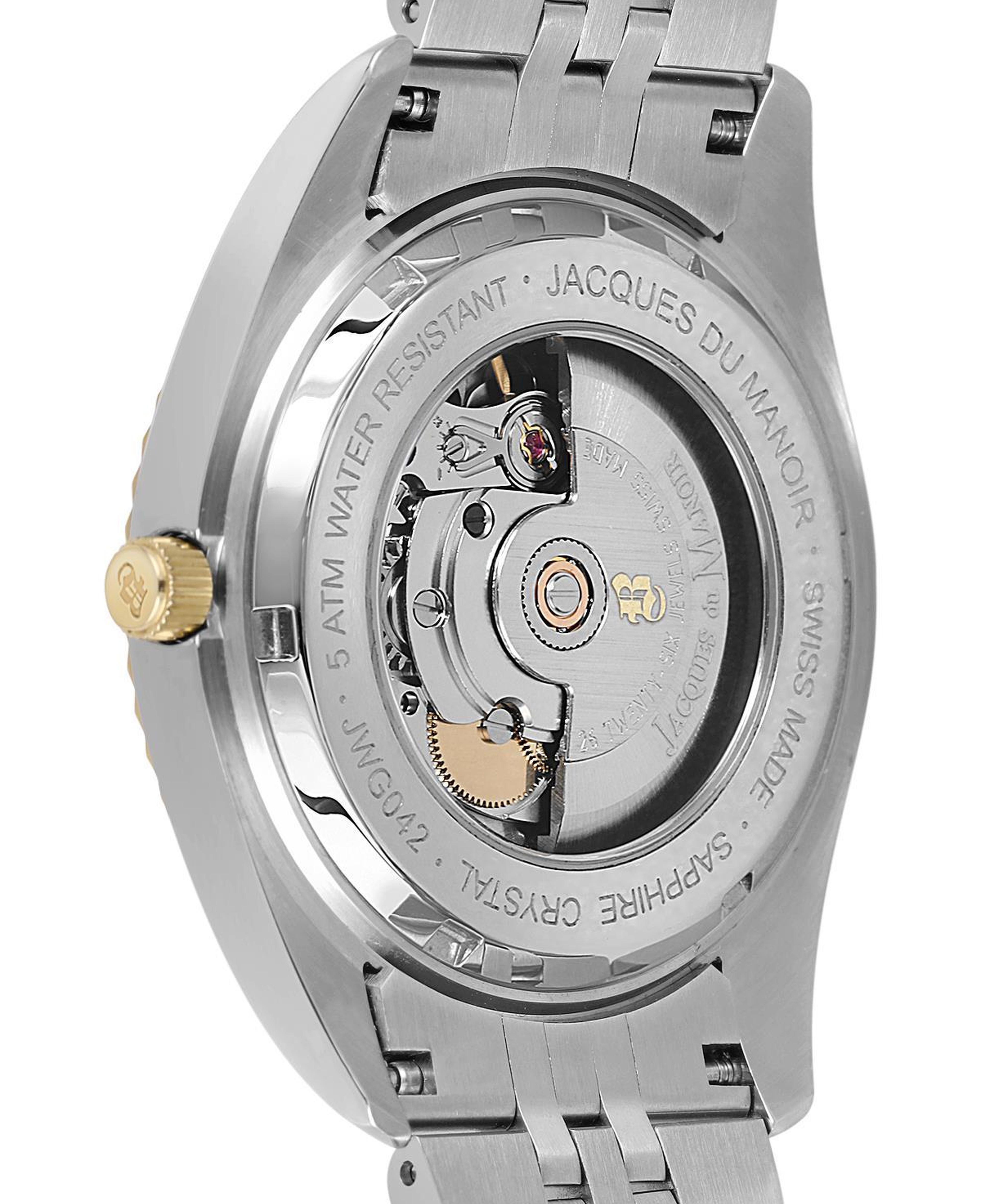 INSPIRATION JWG04209 (Sellita SW200-1, 26 Jewels Otomatik Mekanizmalı, Swiss Made) Erkek Kol Saati