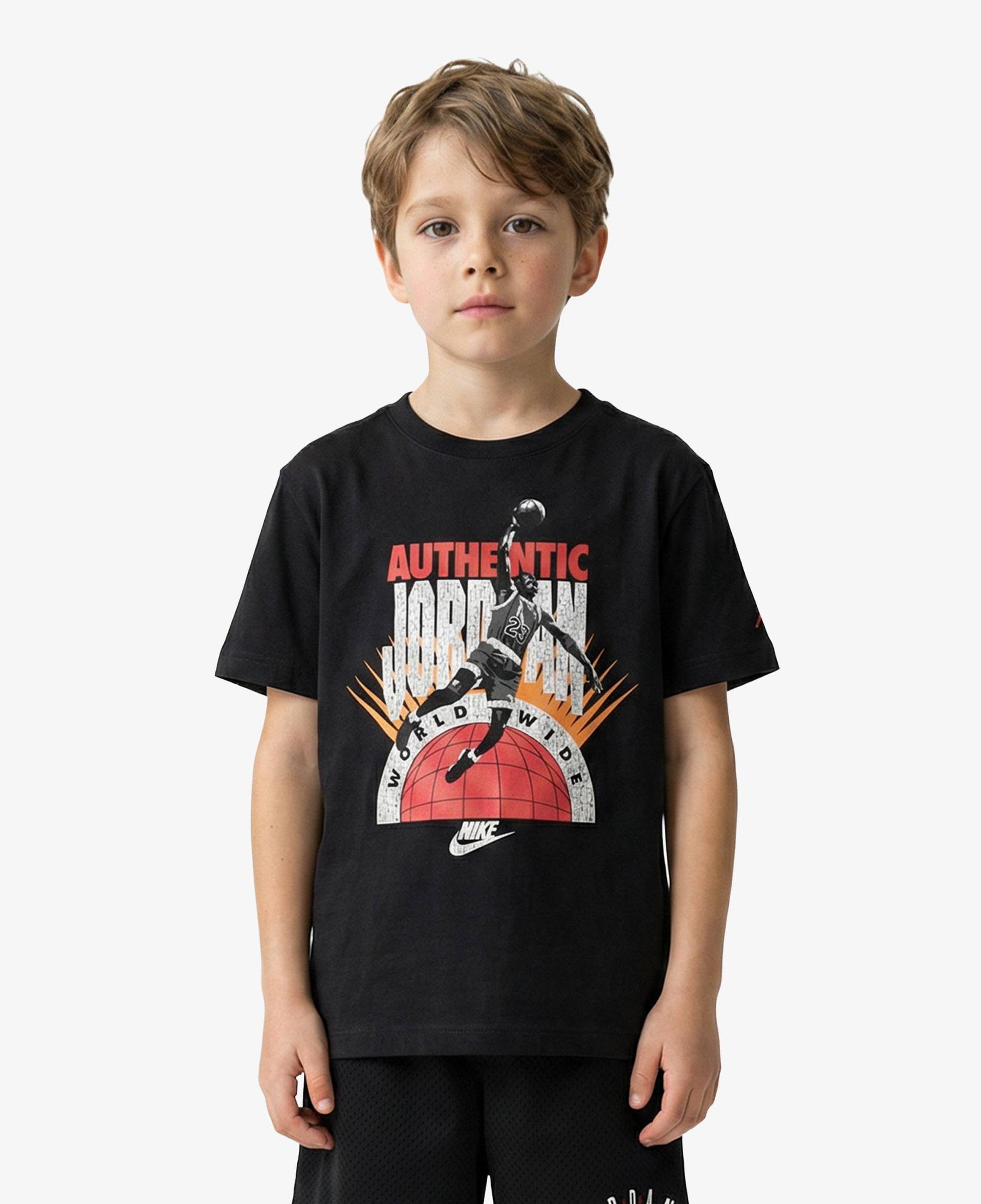 Jordan Jdb Authentic Çocuk Gri T-Shirt