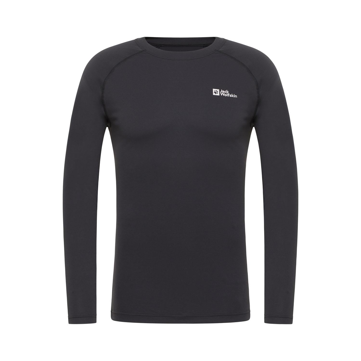 Jack Wolfskin Infinite Light Ls Erkek Siyah İçlik Üst