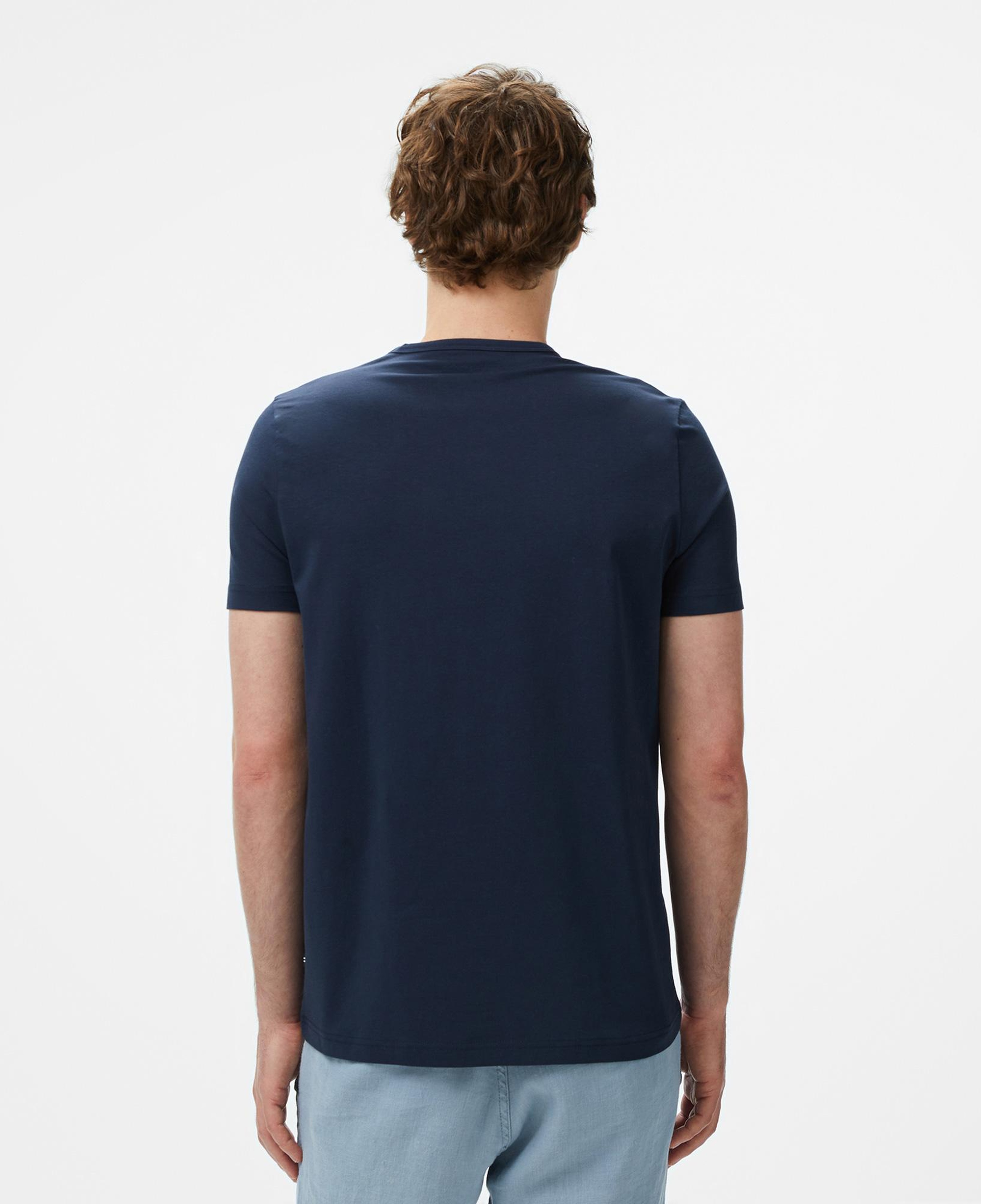 Nautara Erkek Lacivert Regular Fit T-Shirt
