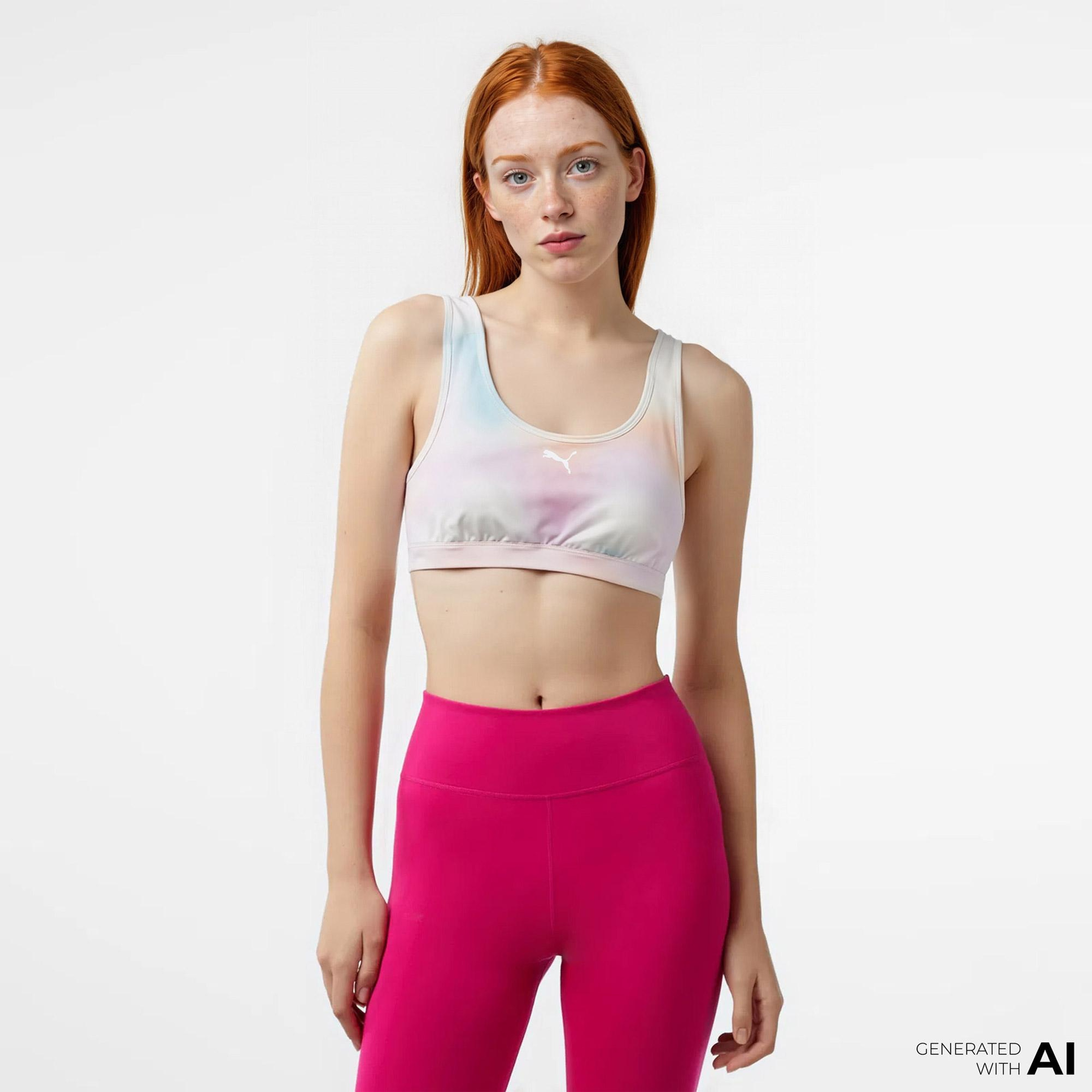 Puma 4Keeps -P Kadın Kırmızı Antrenman Bra