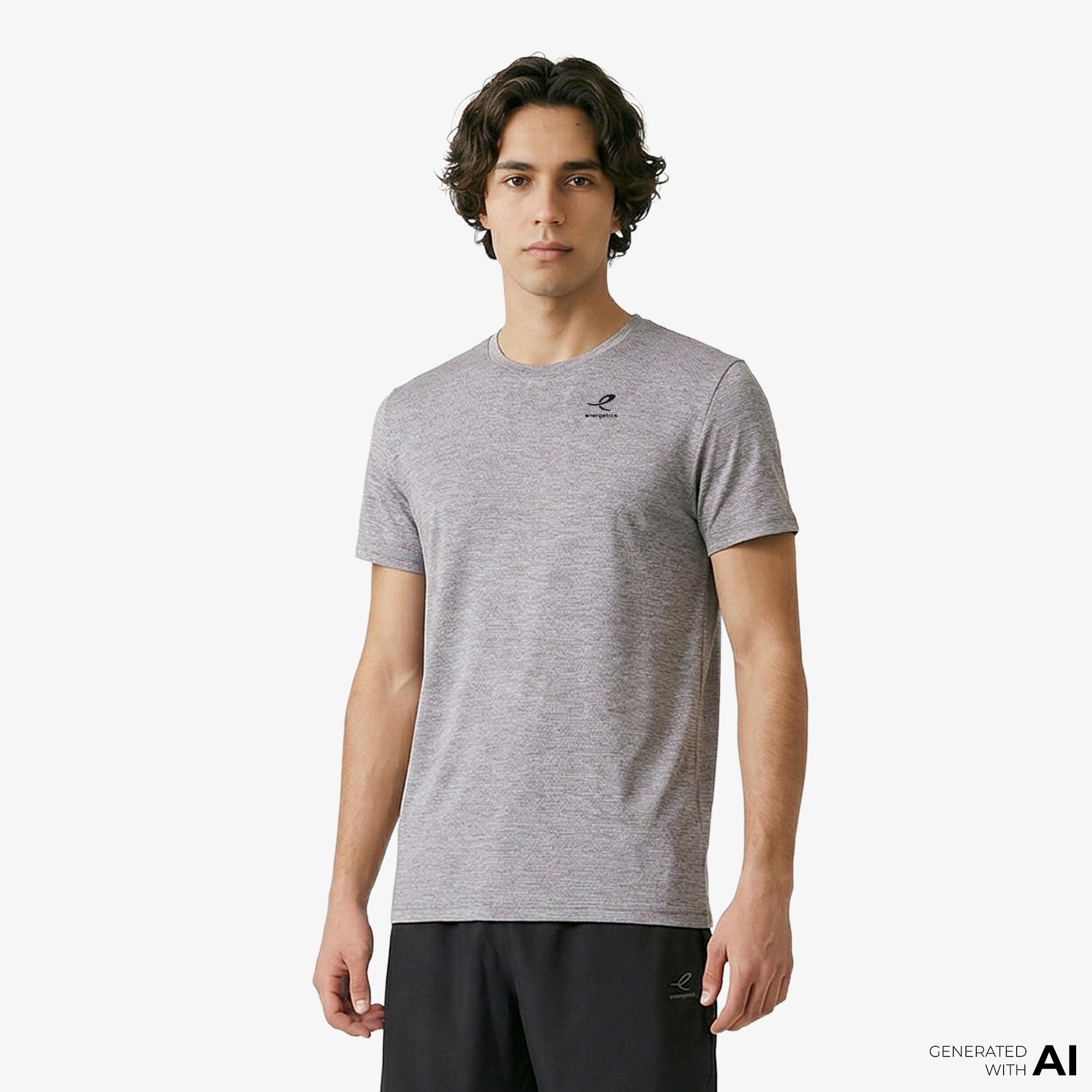 Energetics Telly Erkek Gri Antrenman T-Shirt
