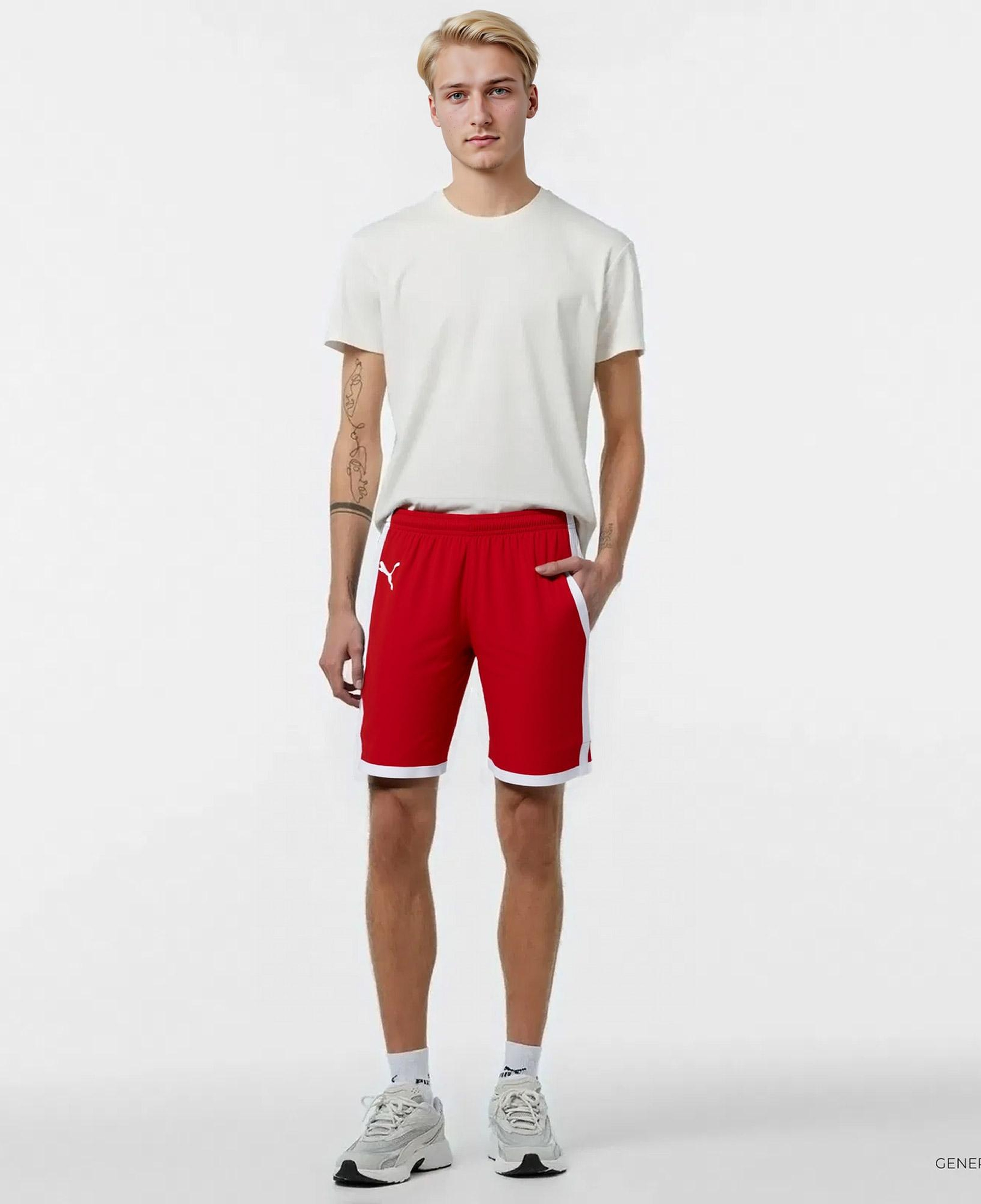 Puma Game Türkiye Milli Takım Erkek Kırmızı Basketbol Şortu