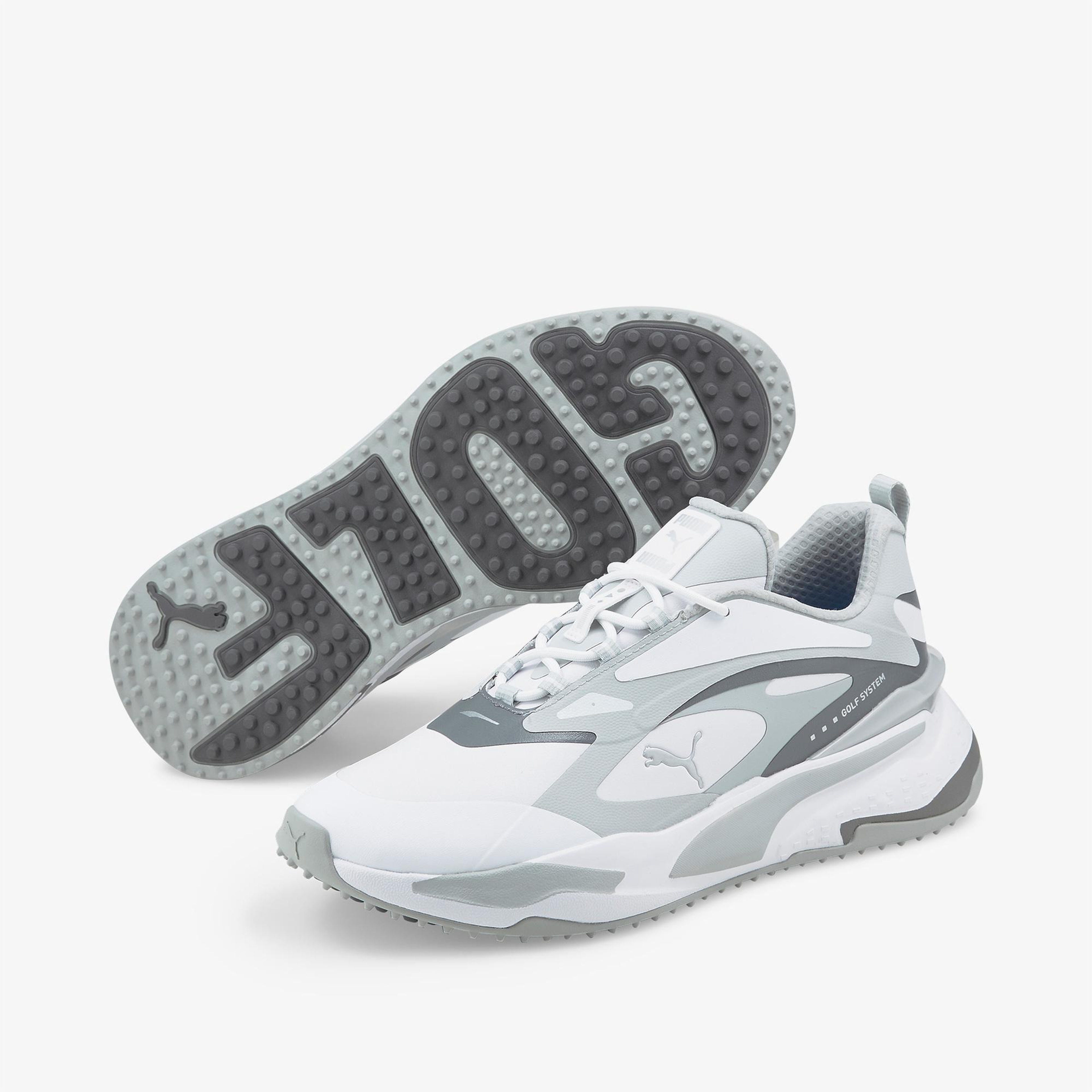Puma Gs Fast Erkek Gri Golf Ayakkabısı