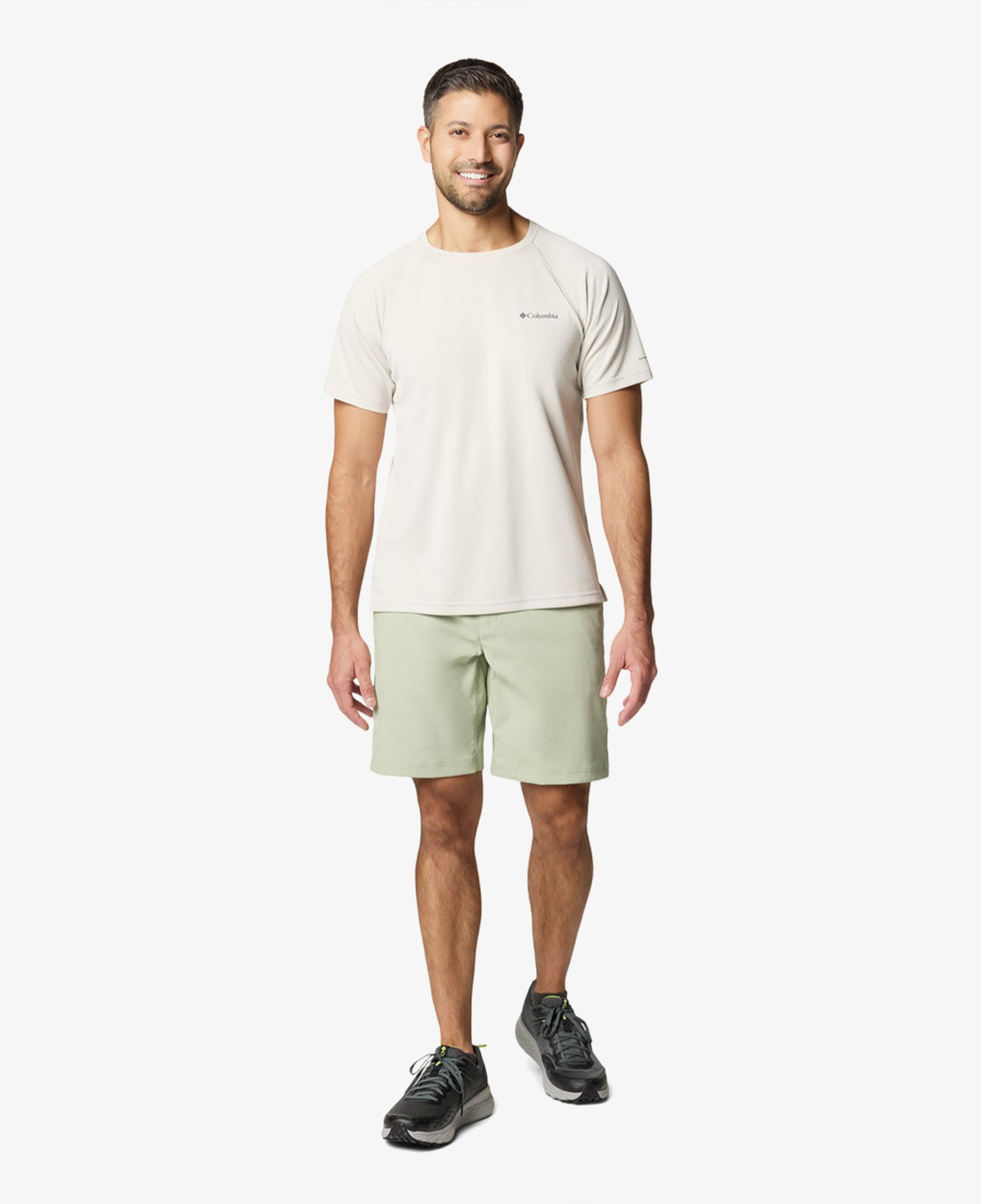 Columbia Alpine Chill Pro Ss Crew Erkek Krem T-Shirt
