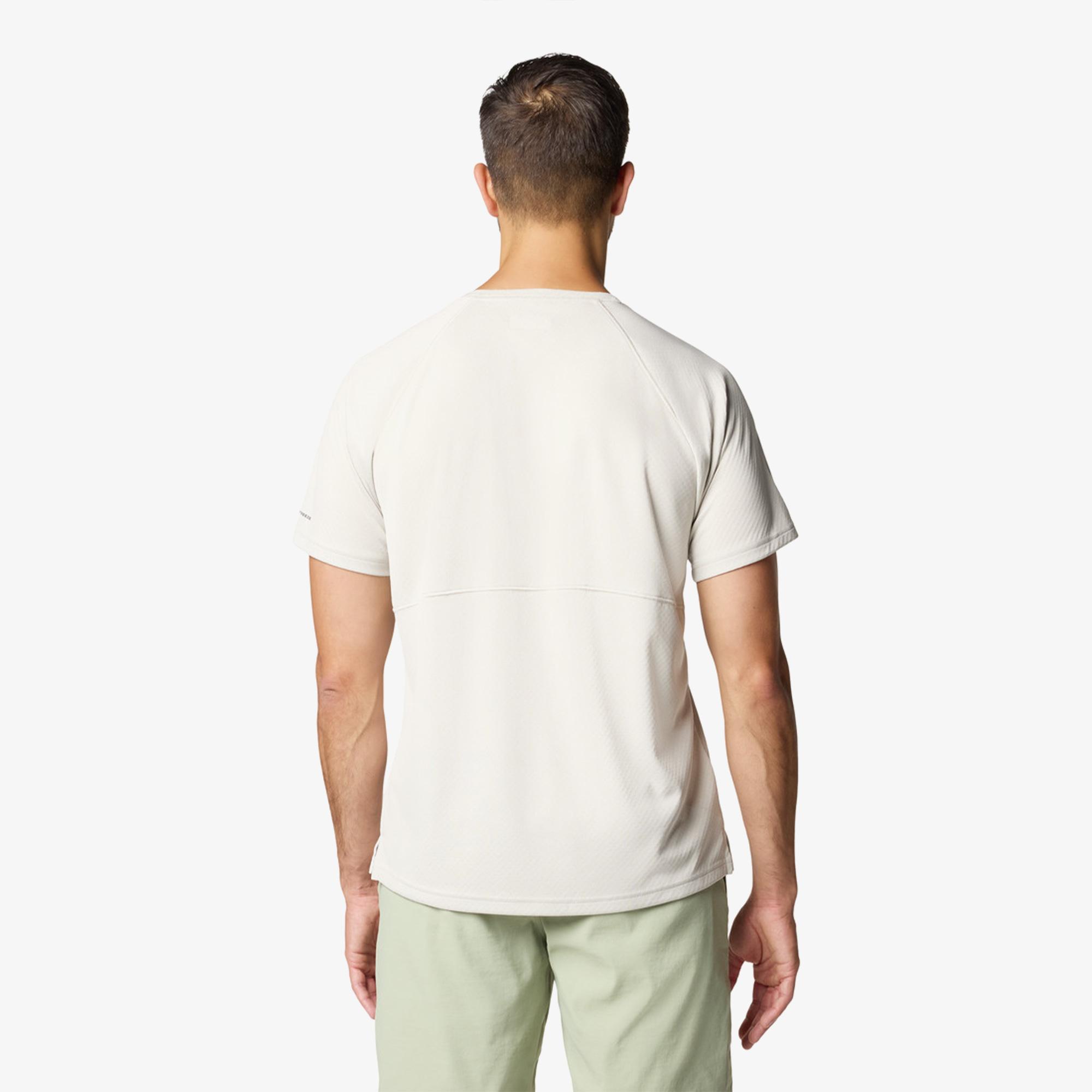 Columbia Alpine Chill Pro Ss Crew Erkek Krem T-Shirt