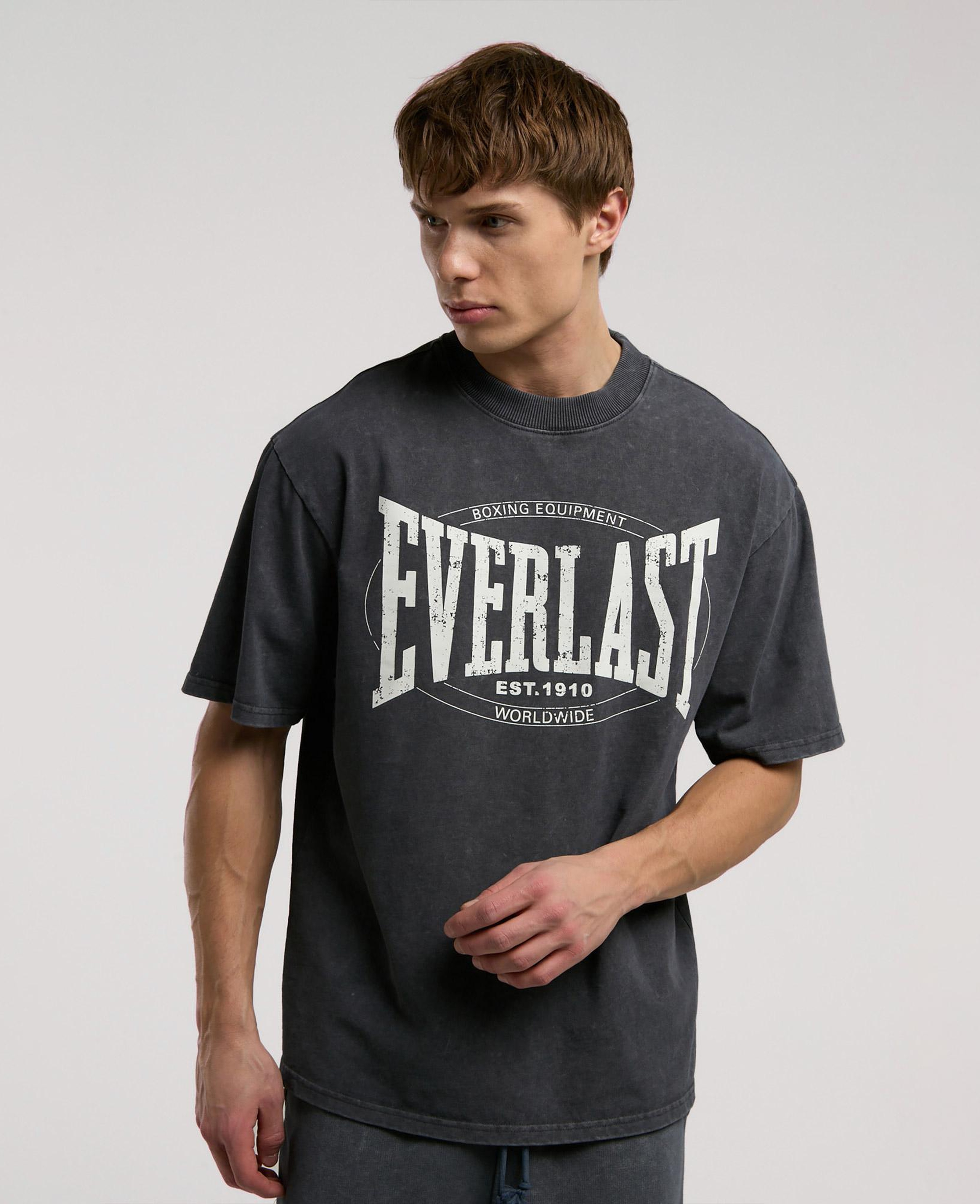 Everlast Everlast Authentic Boxing Erkek Gri T-Shirt