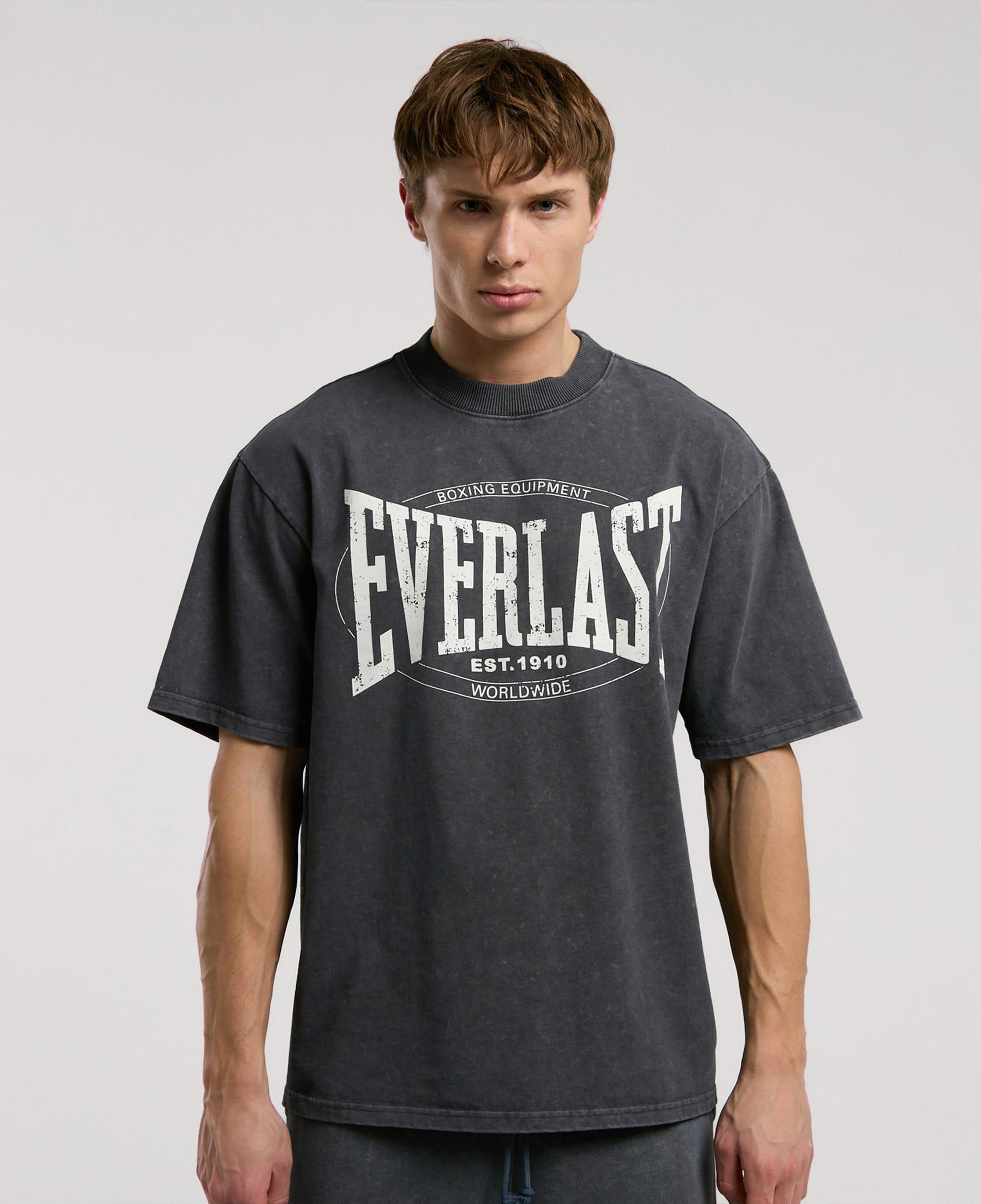 Everlast Everlast Authentic Boxing Erkek Gri T-Shirt