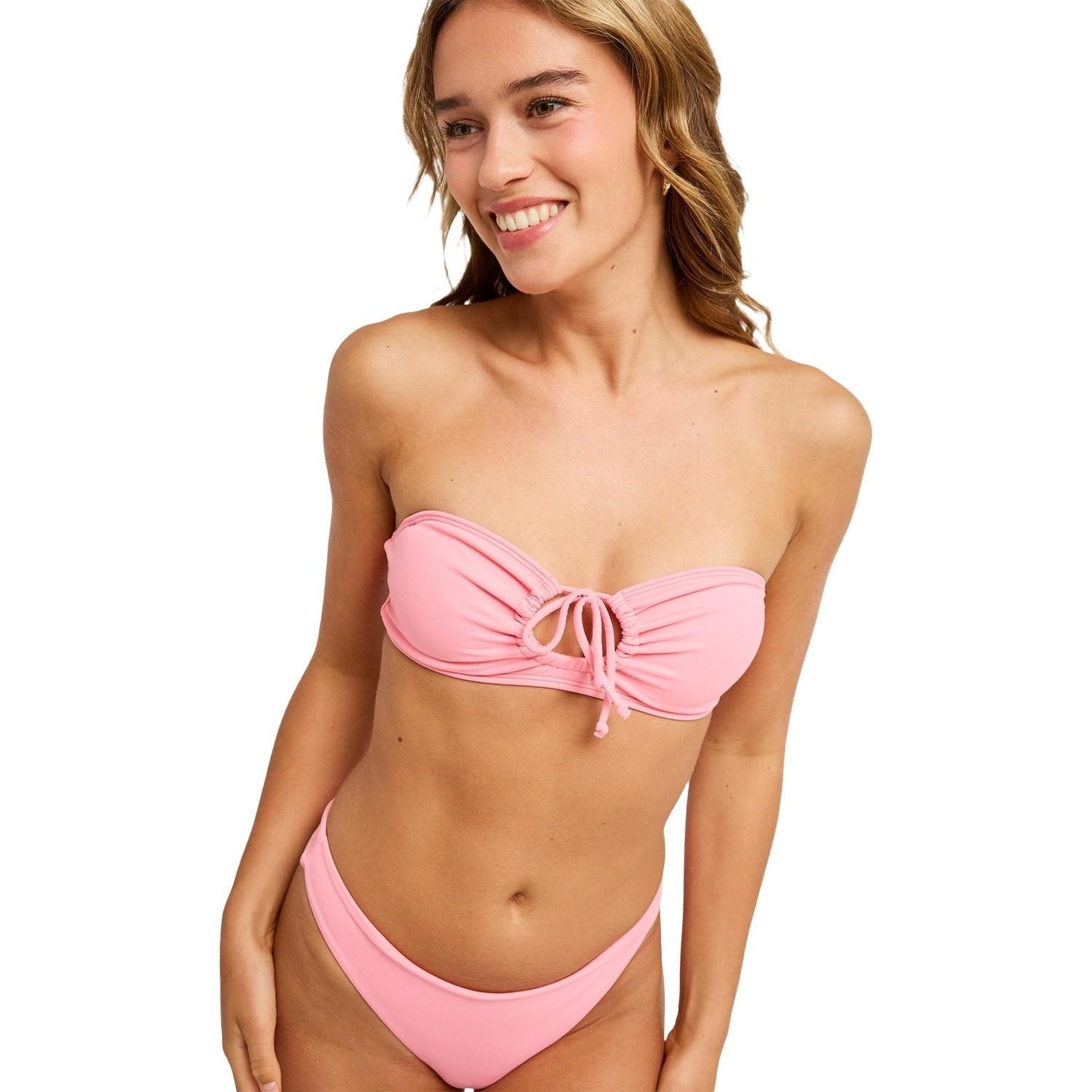 Roxy Sd Essent Bande Kadın Pembe Bikini Üst