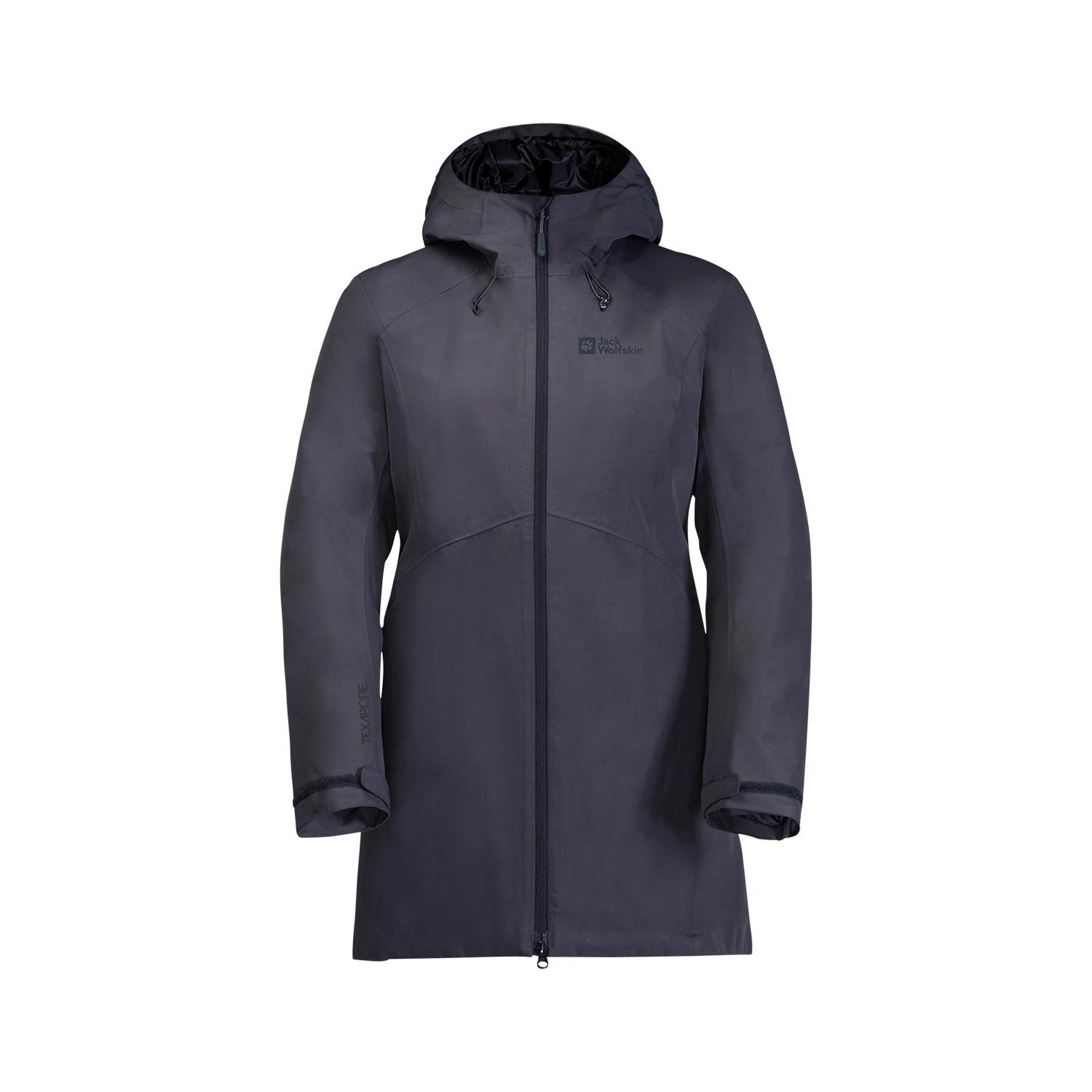 Jack Wolfskin Heidelstein Ins Kadın Mavi Outdoor Ceketi