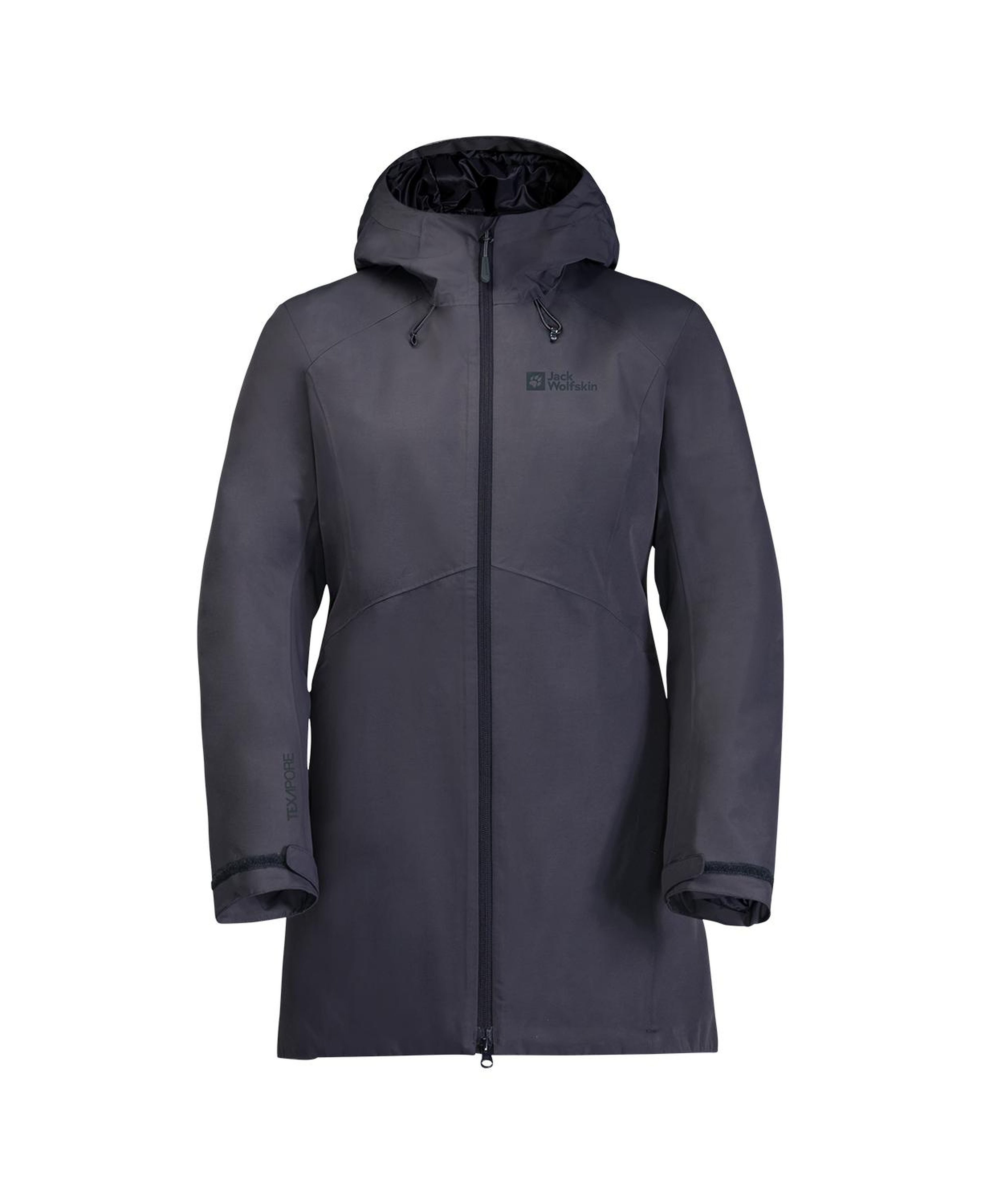 Jack Wolfskin Heidelstein Ins Kadın Mavi Outdoor Ceketi