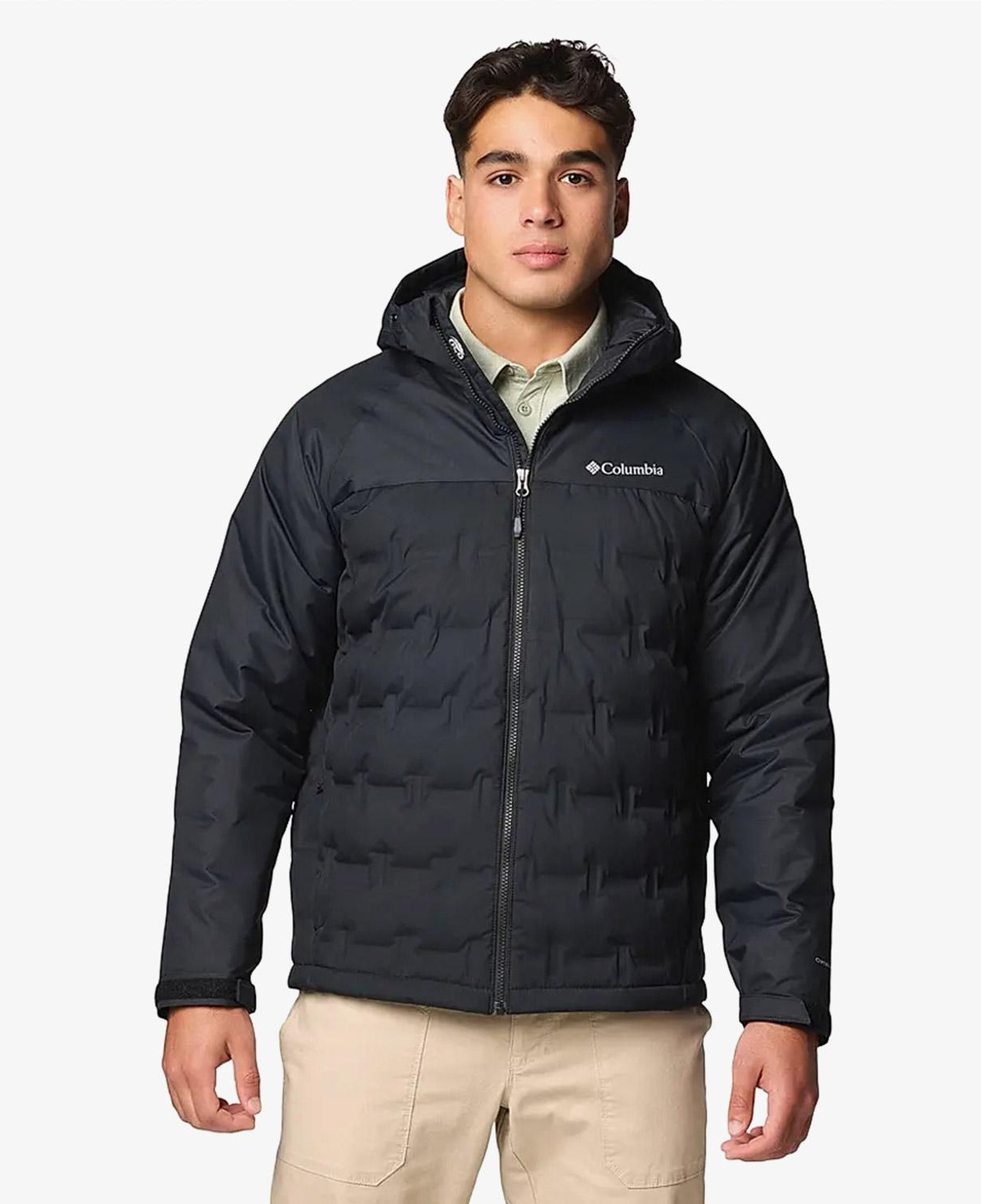Columbia Grand Tre Down Hooded Erkek Siyah Kaz Tüyü Mont