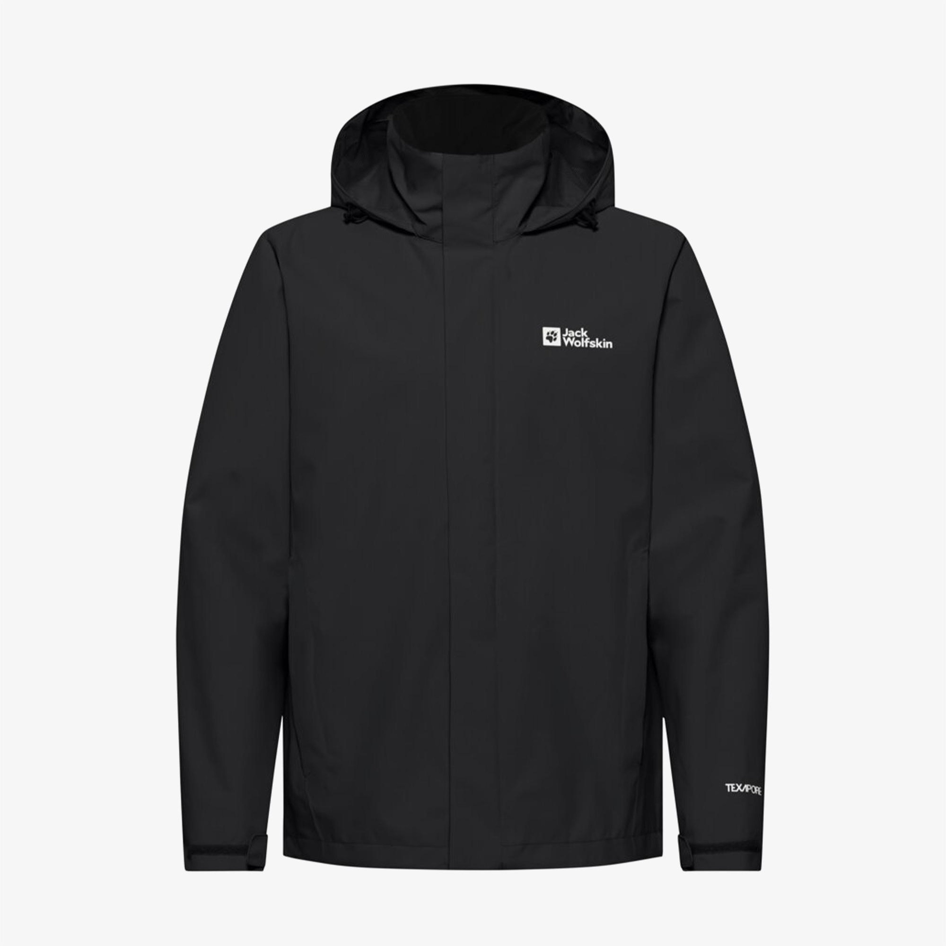Jack Wolfskin Trailtime 2L Erkek Siyah Outdoor Ceket