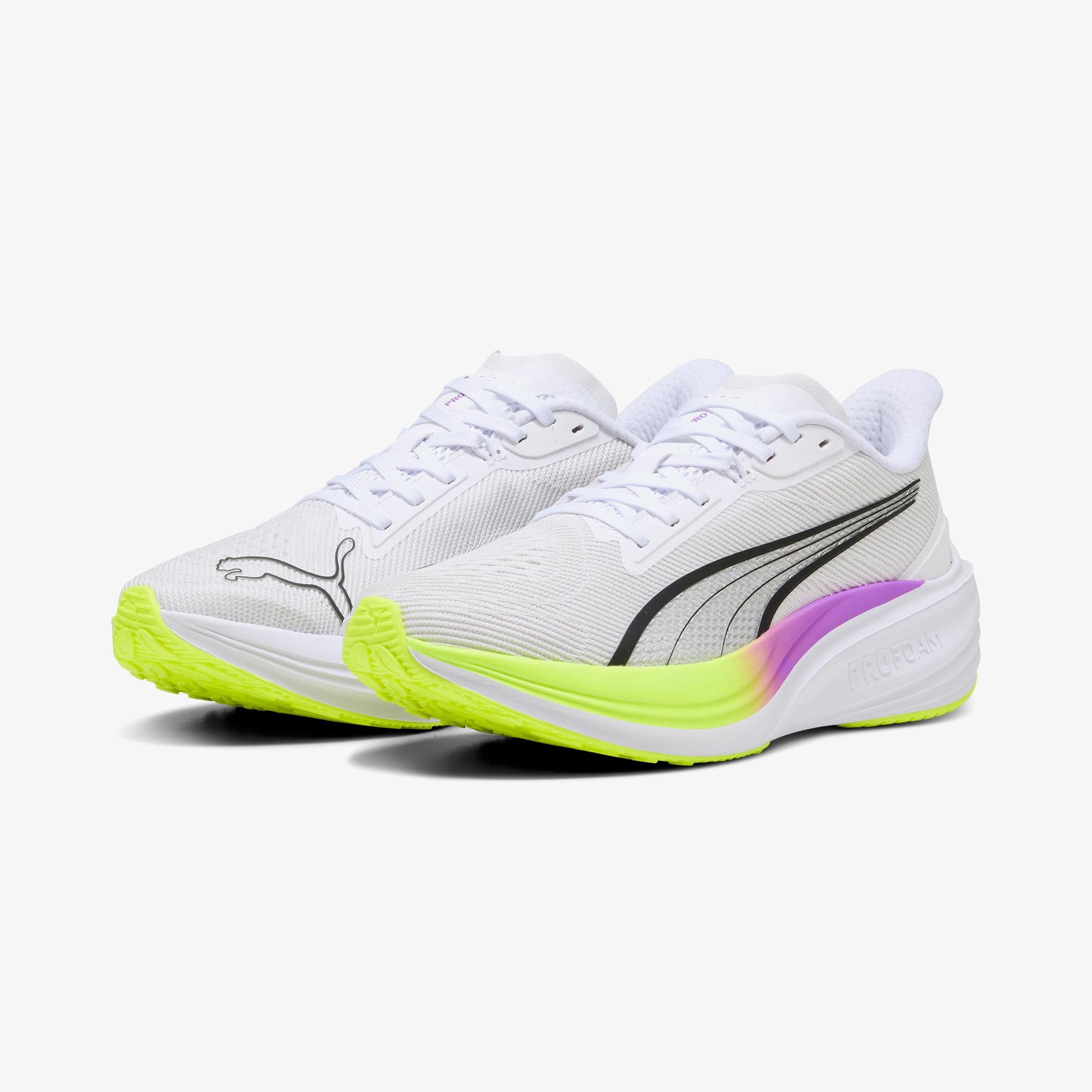 Puma Darter Pro Unisex Beyaz Koşu Ayakkabısı