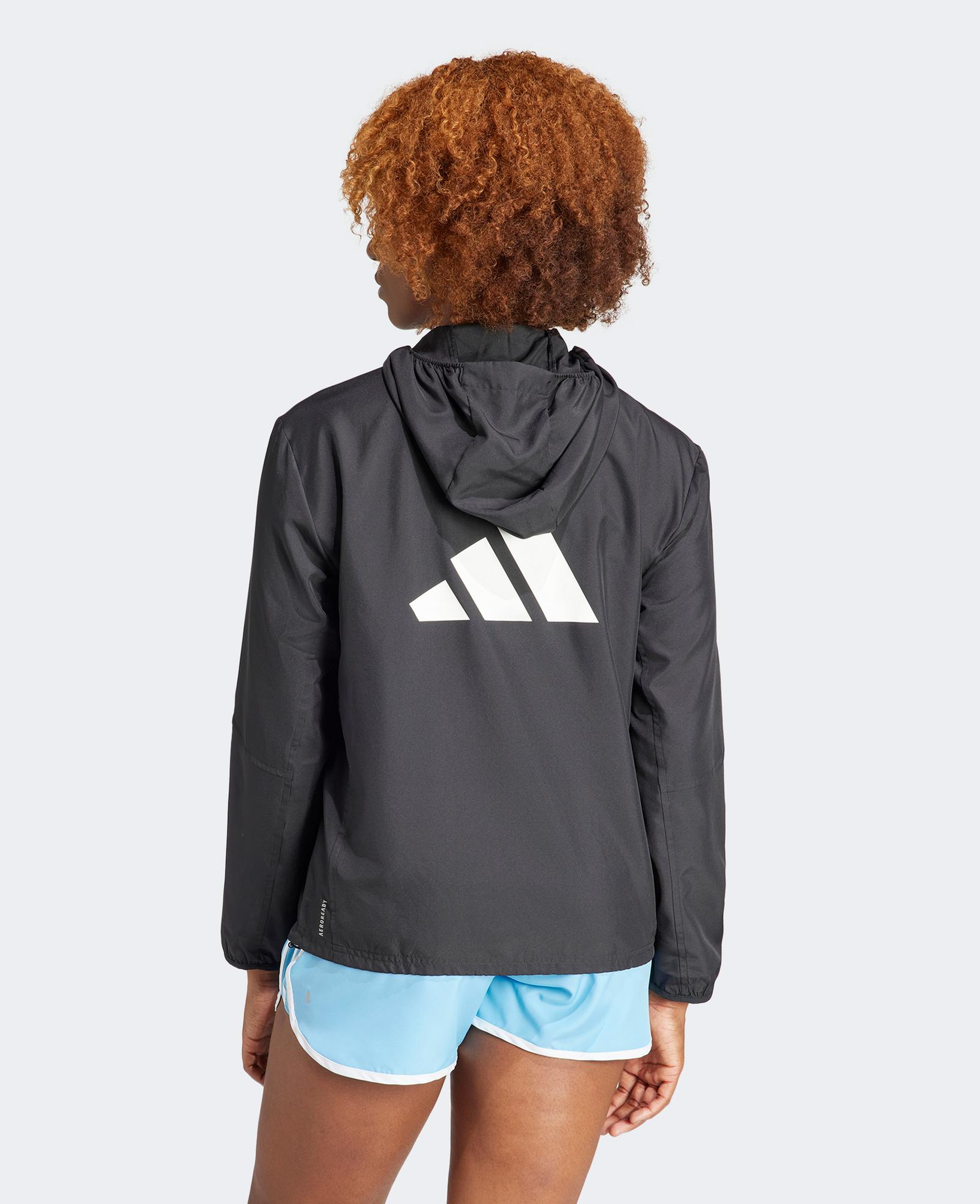 adidas Run It Jacket Kadın Siyah Koşu Ceketi