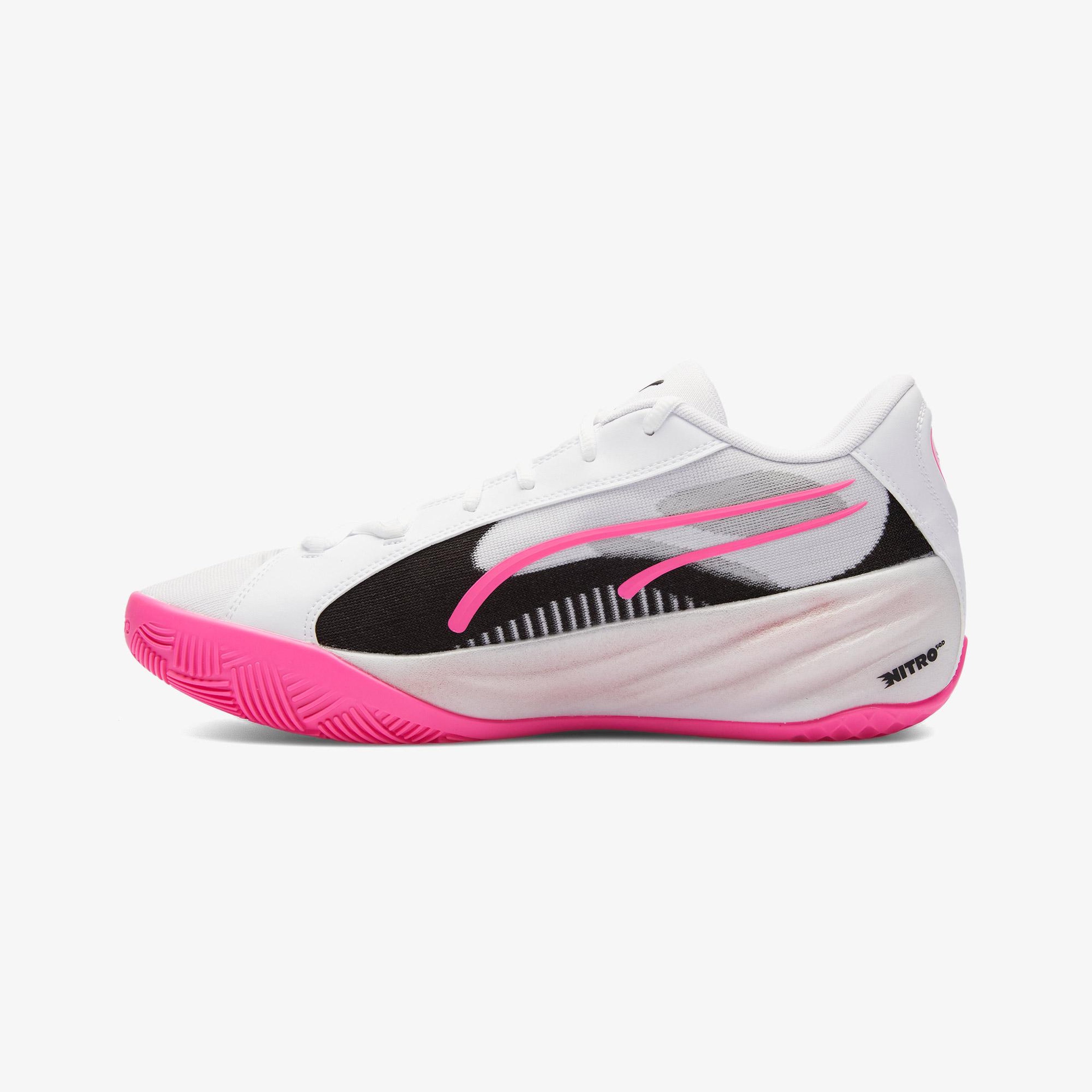 Puma All Pro Nıtro Erkek Beyaz Basketbol Ayakkabısı