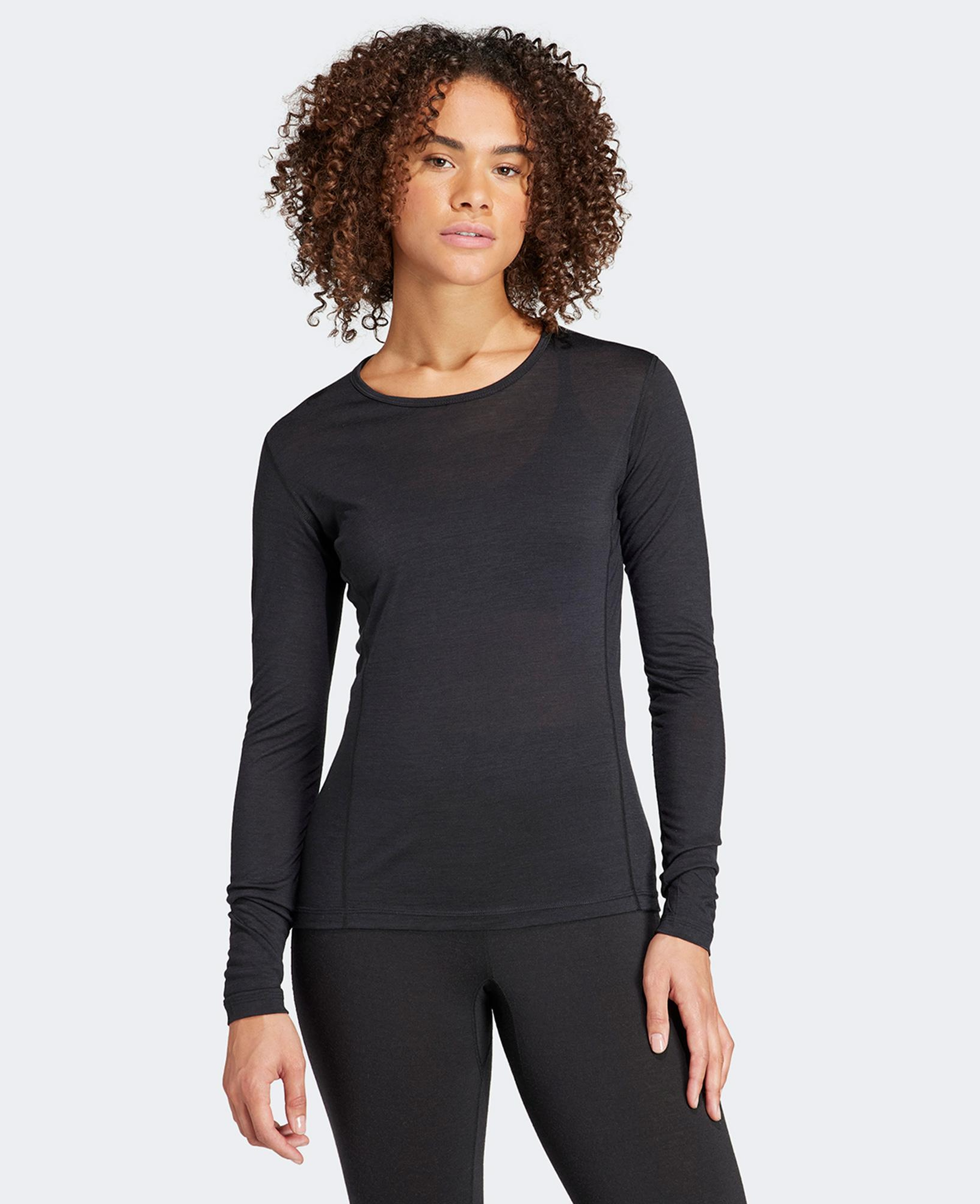 adidas Xperior Merino Kadın Siyah Antrenman T-Shirt