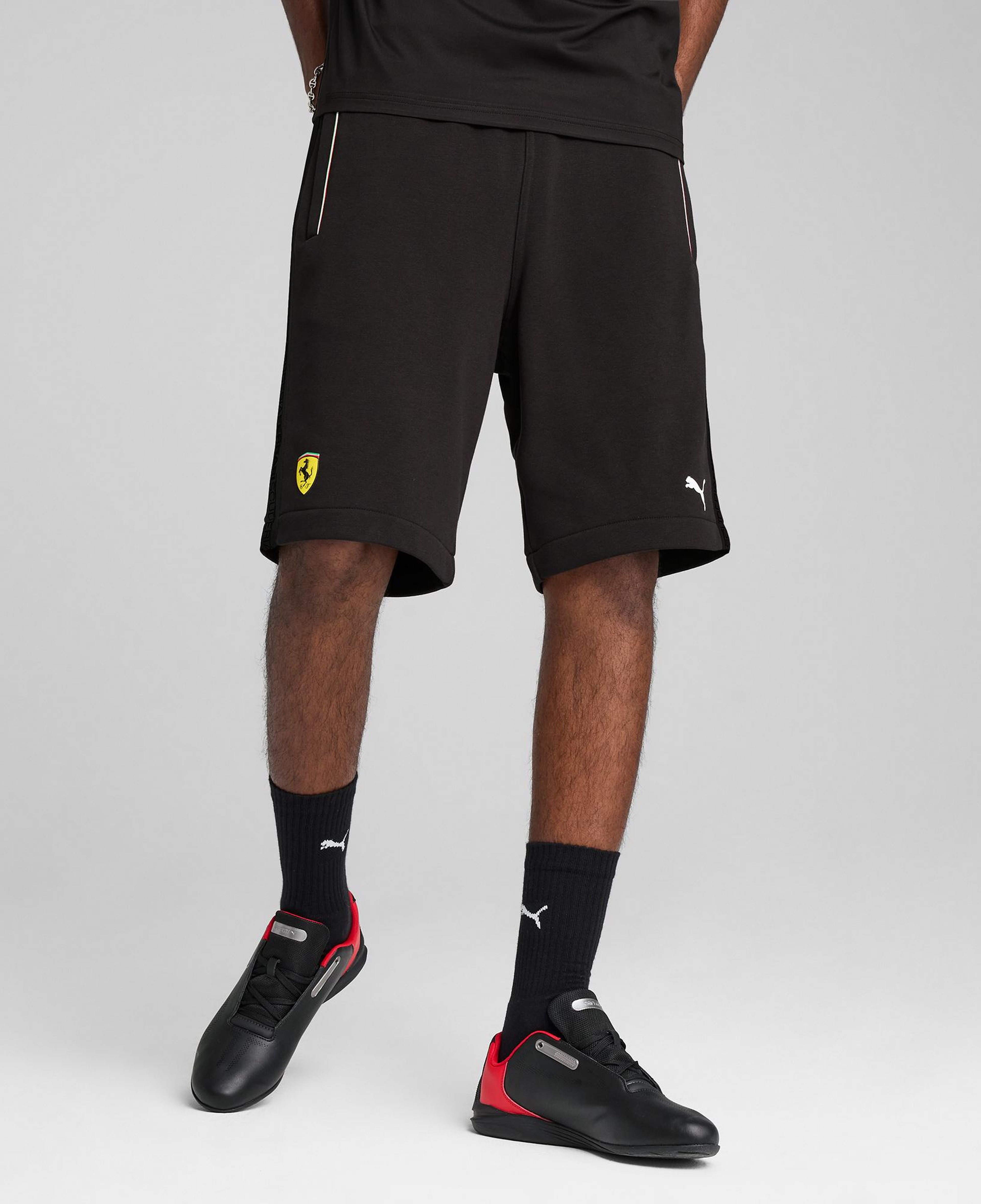 Puma Ferrari Race Sweat Erkek Siyah Şort