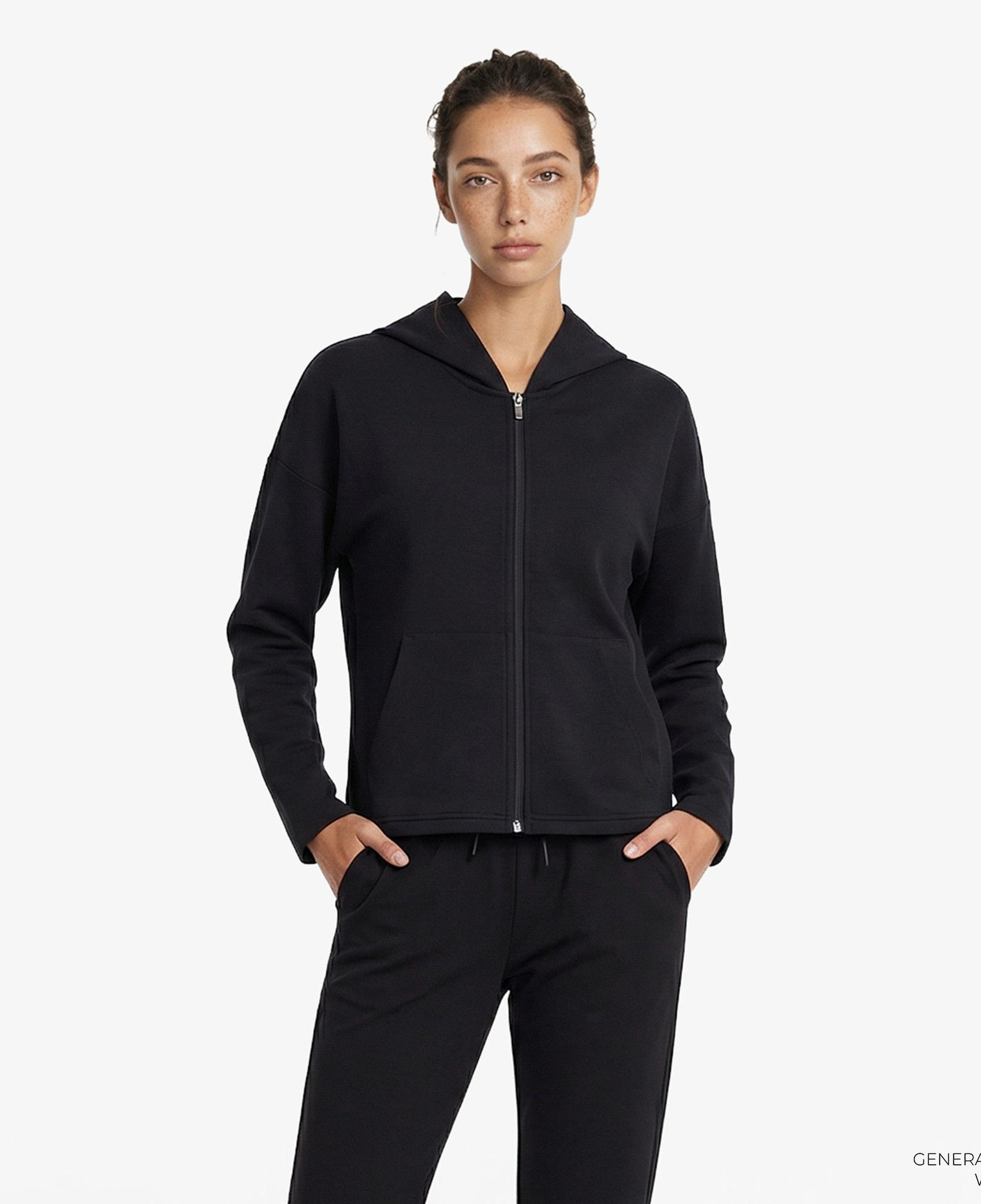 Energetics Odelle Iv Kadın Siyah Antrenman Sweatshirt