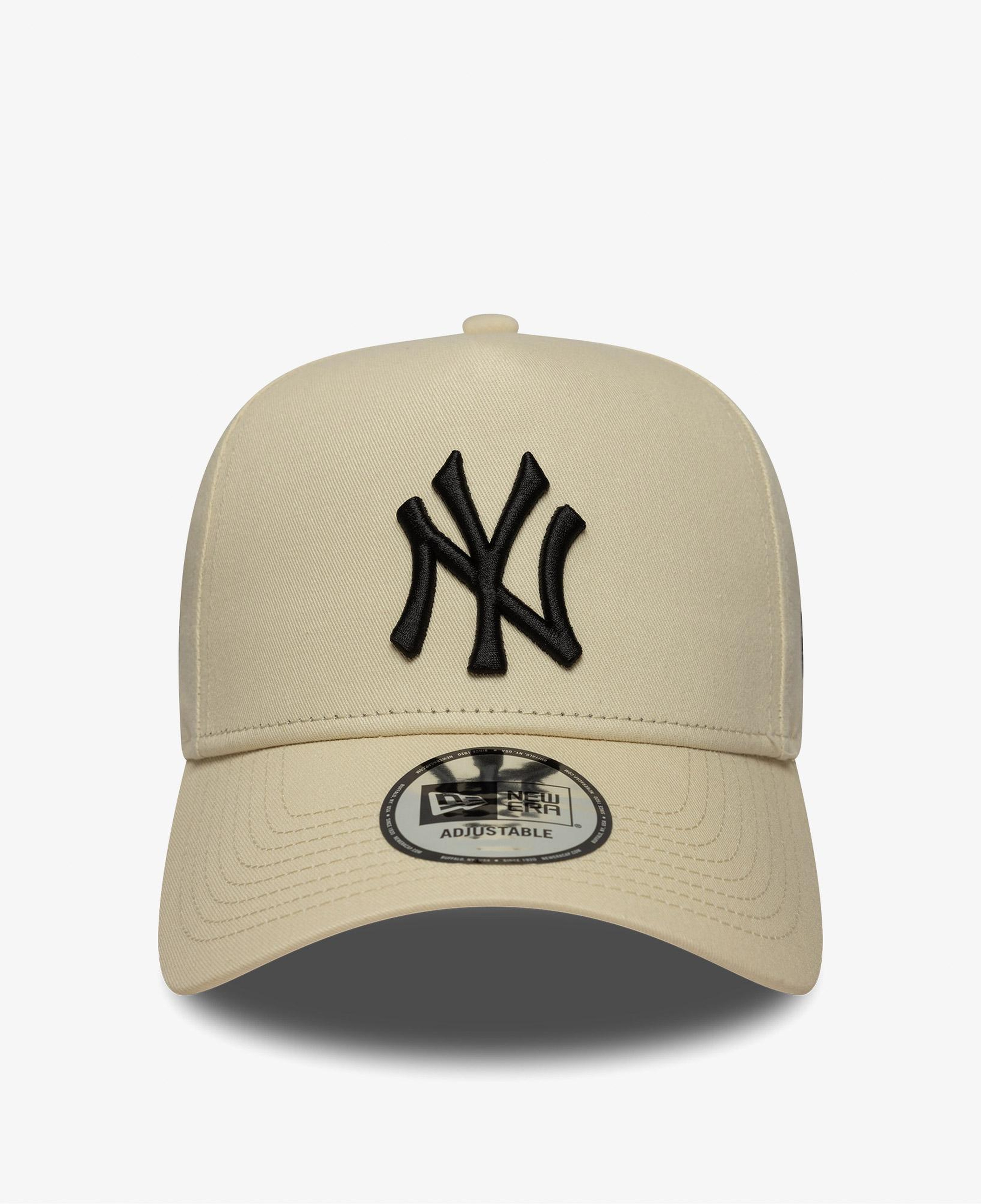 New Era New York Yankees MLB Sidepatch Unisex Krem Şapka