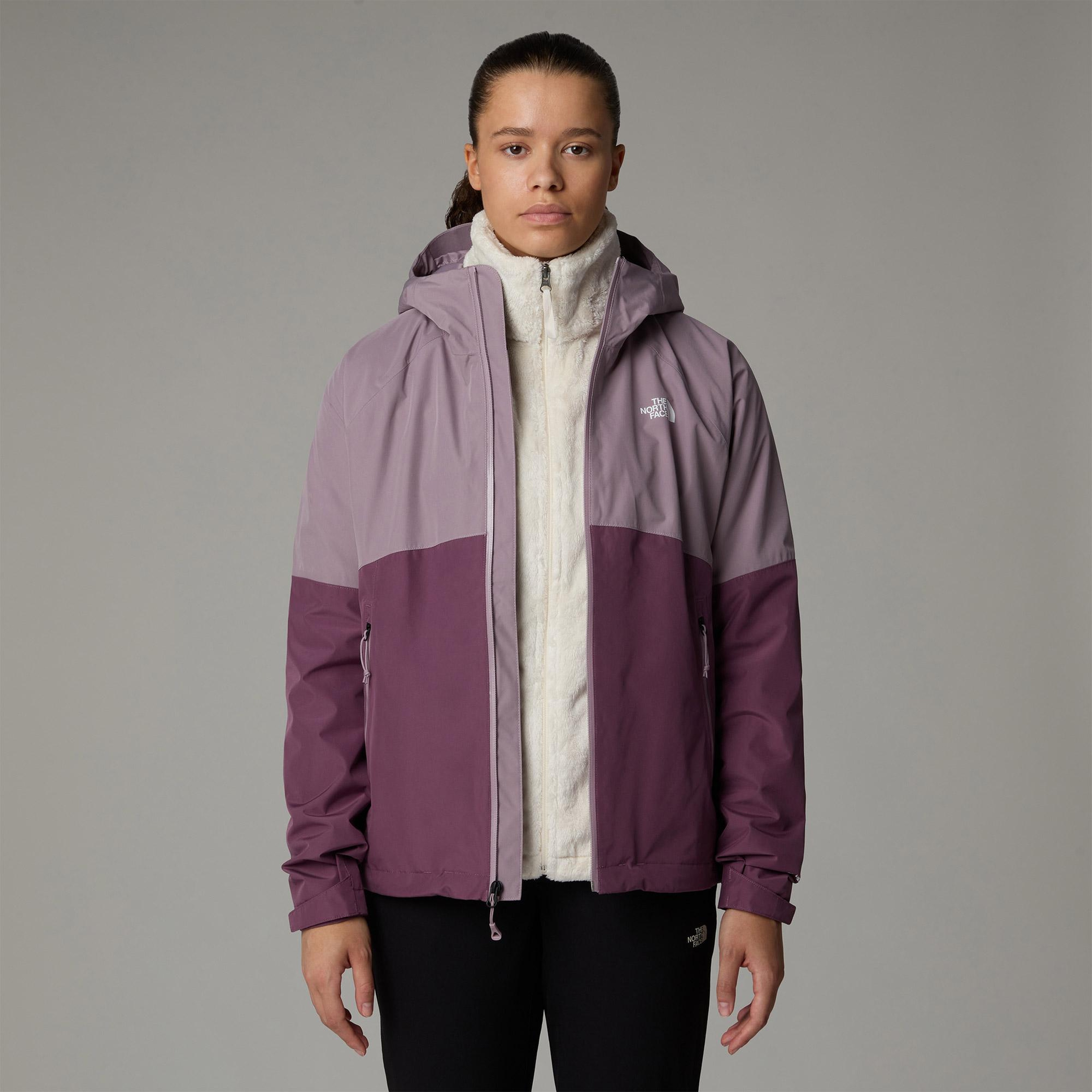 The North Face Diablo Full Zipped Kadın Mor Outdoor Ceket
