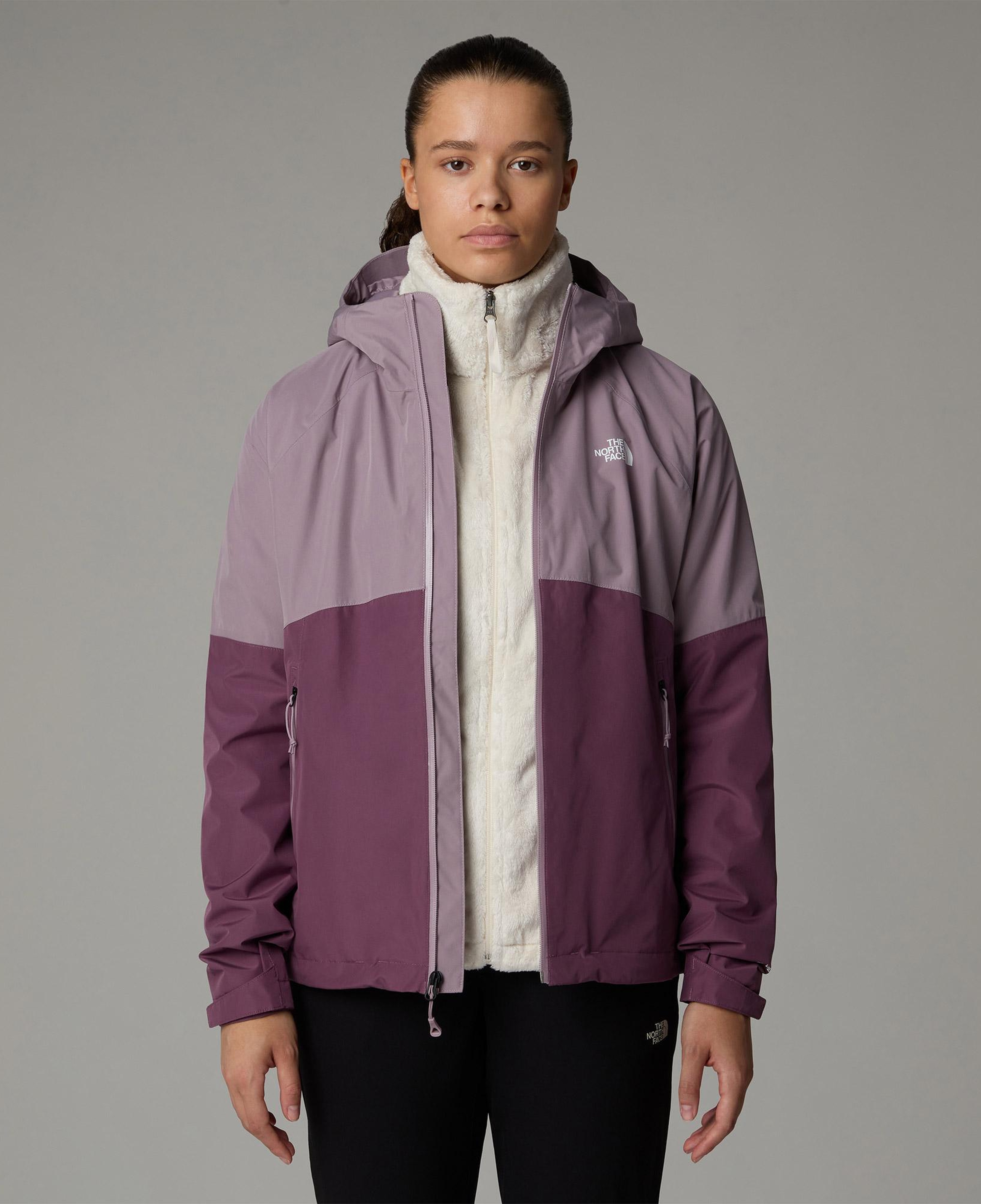 The North Face Diablo Full Zipped Kadın Mor Outdoor Ceket
