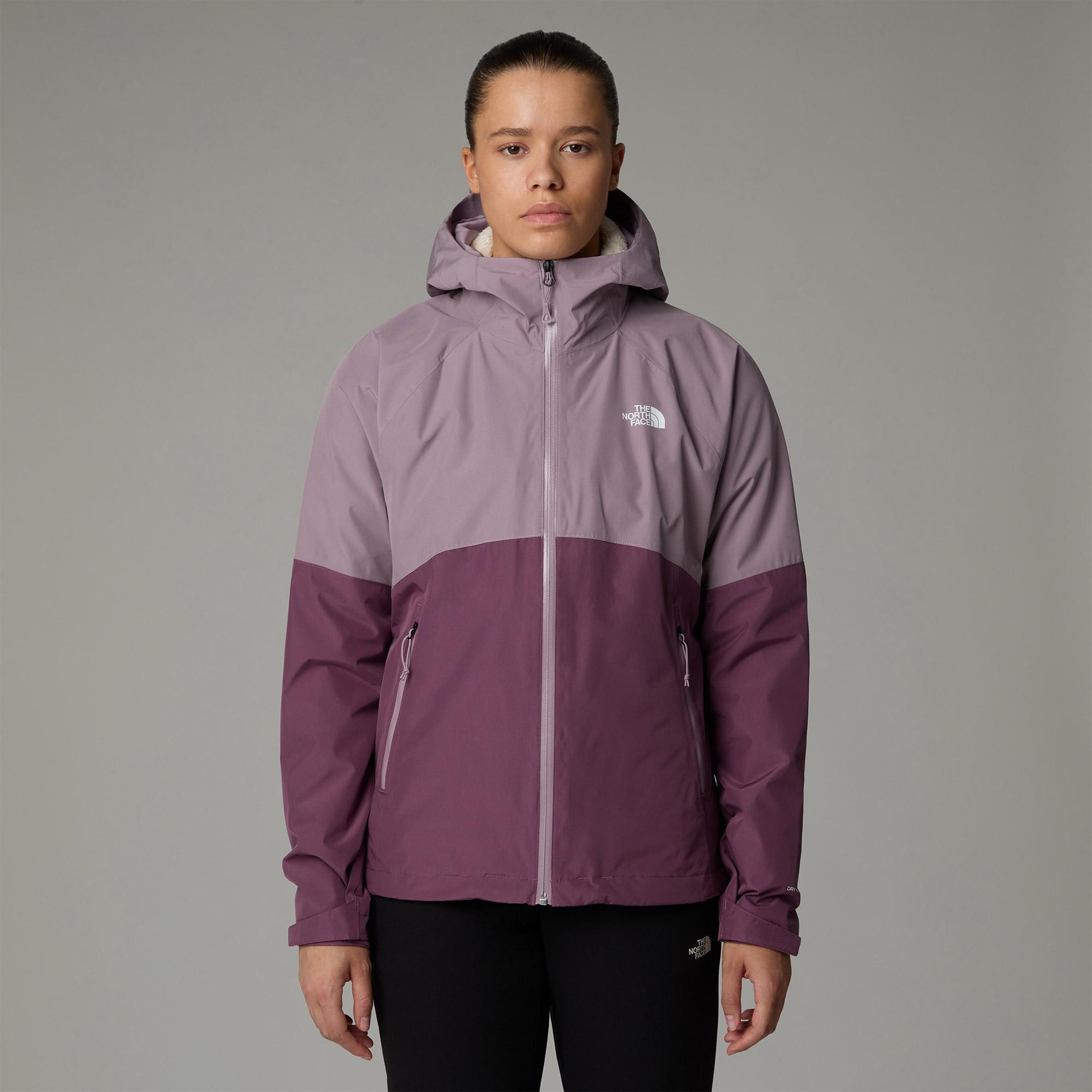 The North Face Diablo Full Zipped Kadın Mor Outdoor Ceket