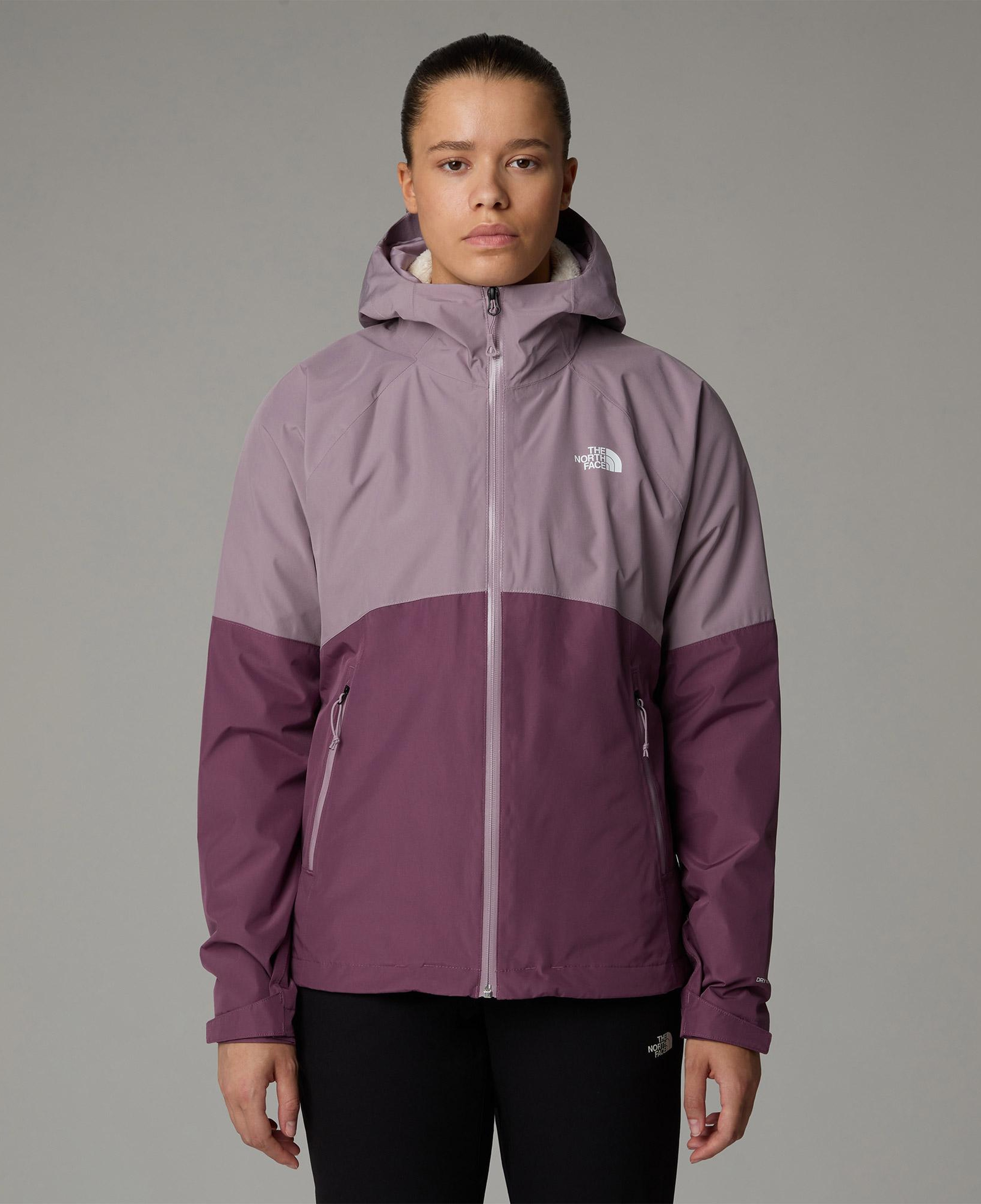The North Face Diablo Full Zipped Kadın Mor Outdoor Ceket