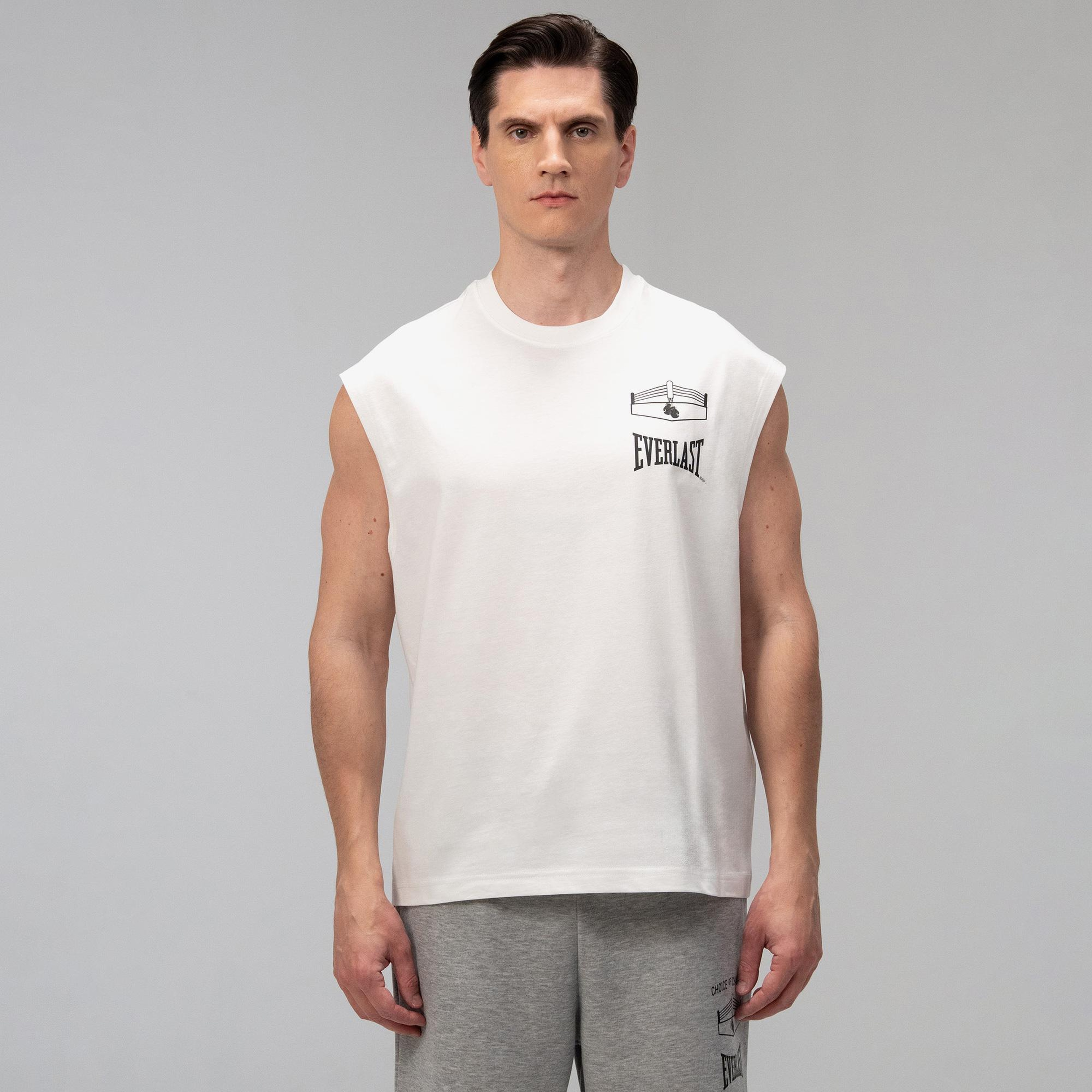 Everlast Choice Of Champs Comfort Fit Beyaz Erkek T-Shirt