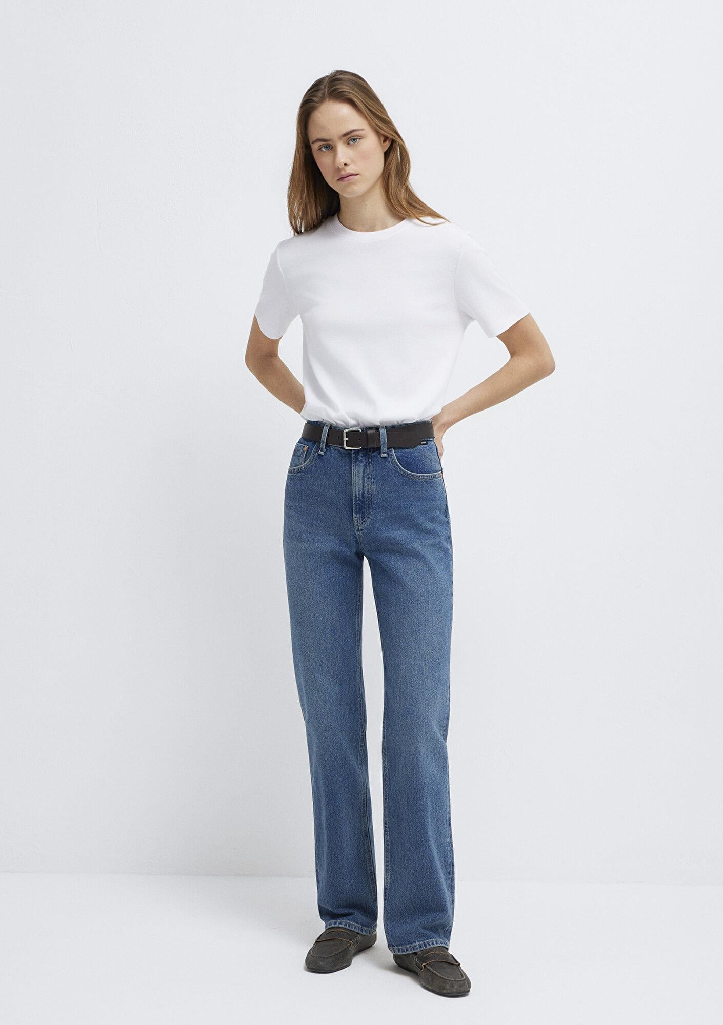 Mavi Sky Classic Denim Vintage Koyu Mavi Jean Pantolon 1010627-A1564