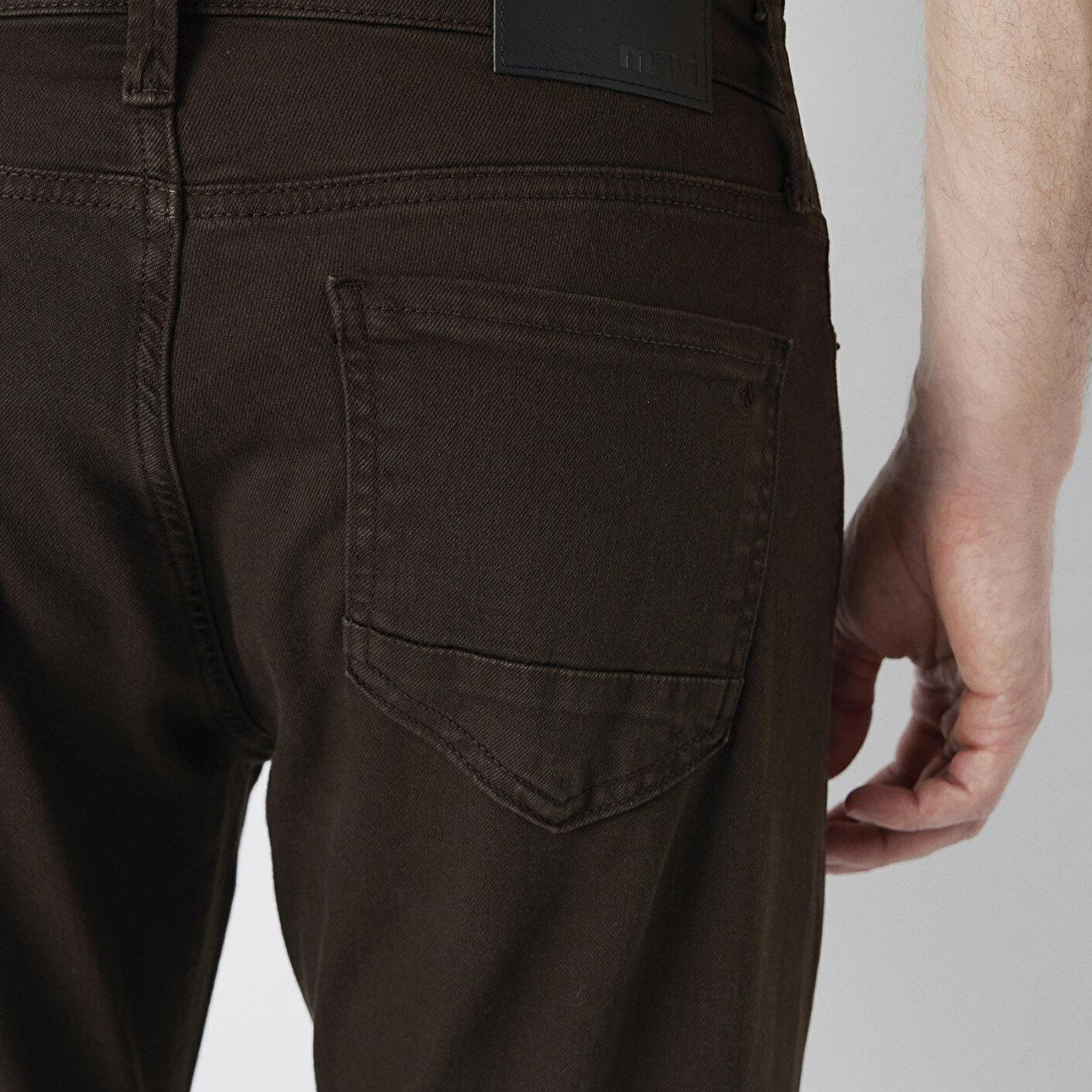 Mavi Marcus Kahverengi Gabardin Pantolon 00351A4173