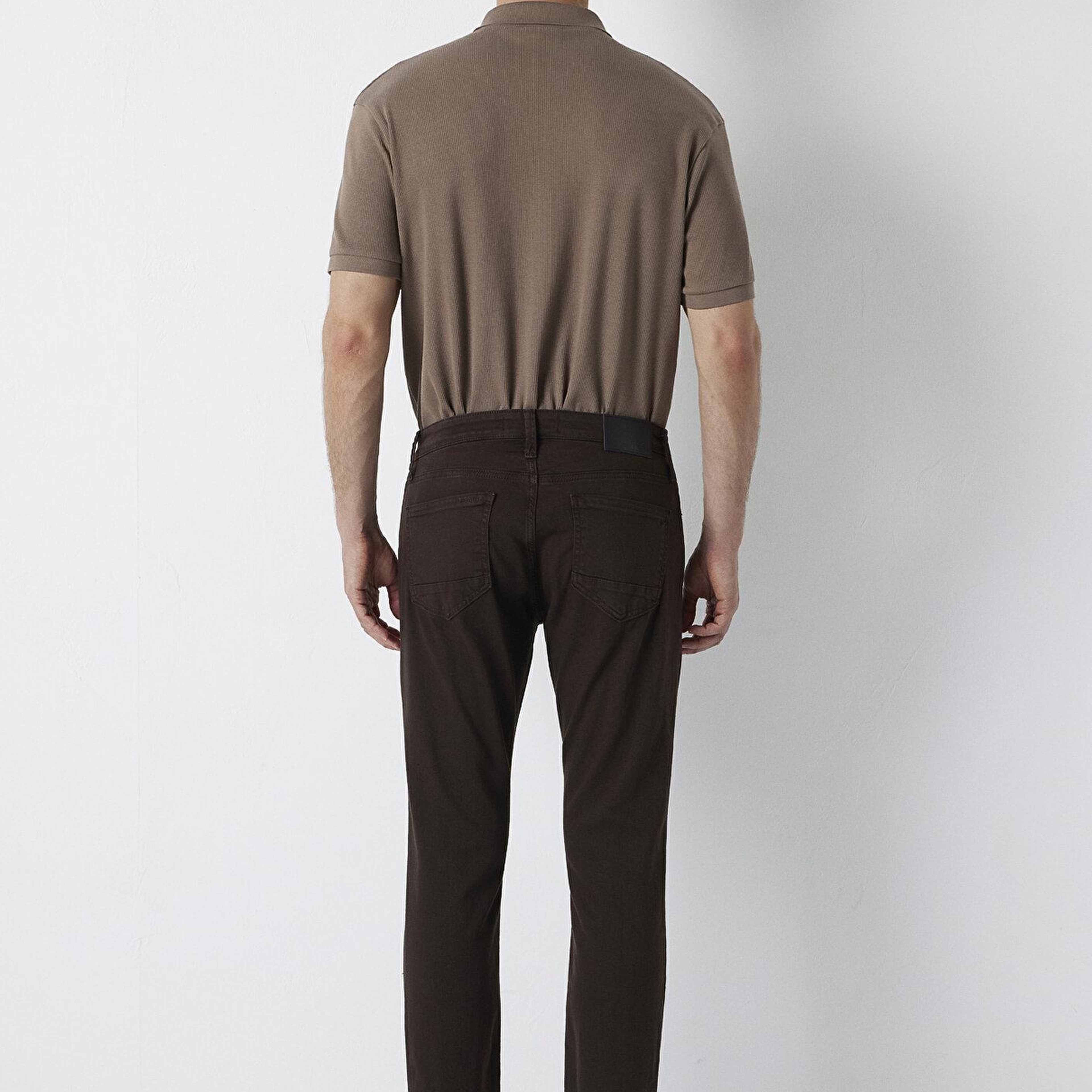 Mavi Marcus Kahverengi Gabardin Pantolon 00351A4173