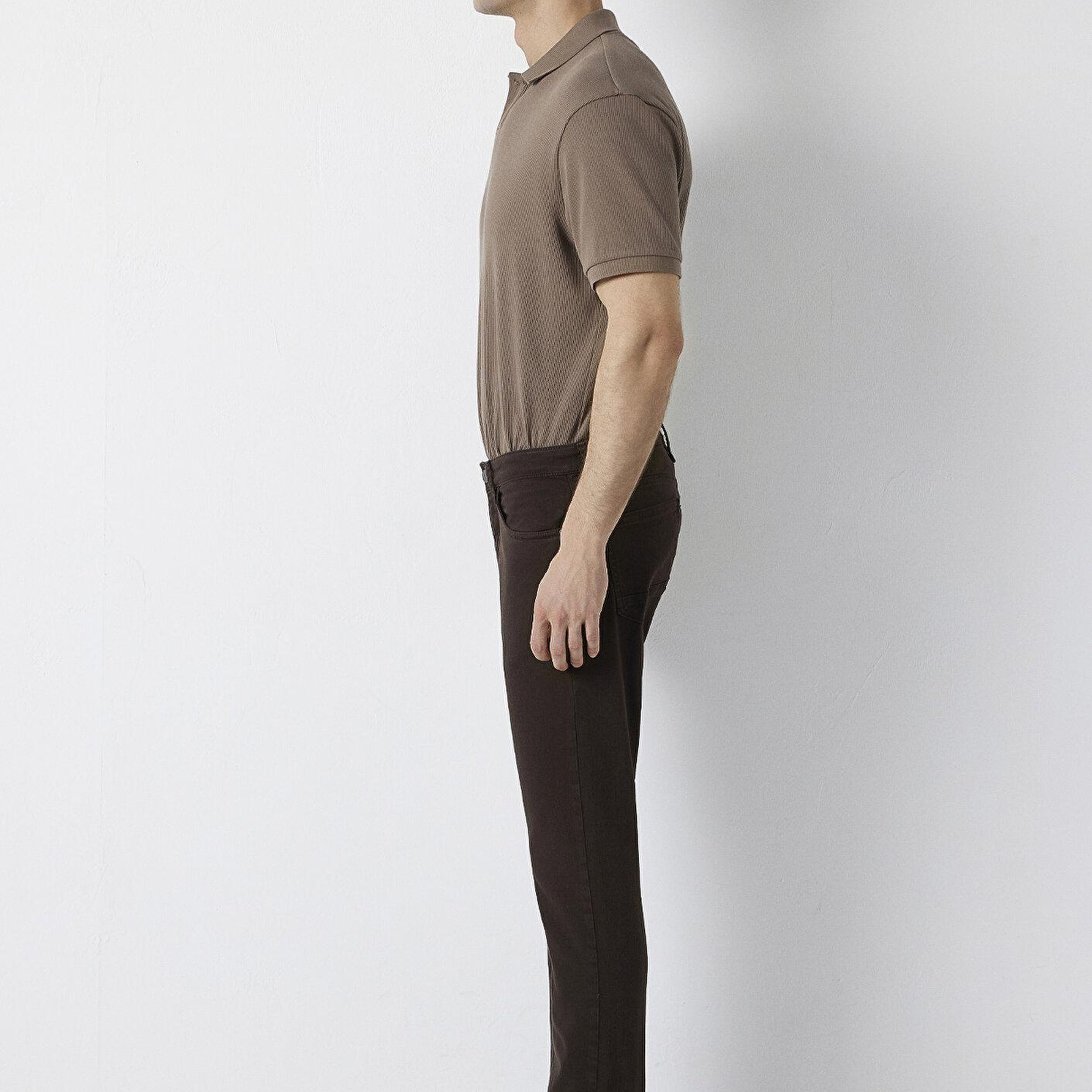 Mavi Marcus Kahverengi Gabardin Pantolon 00351A4173