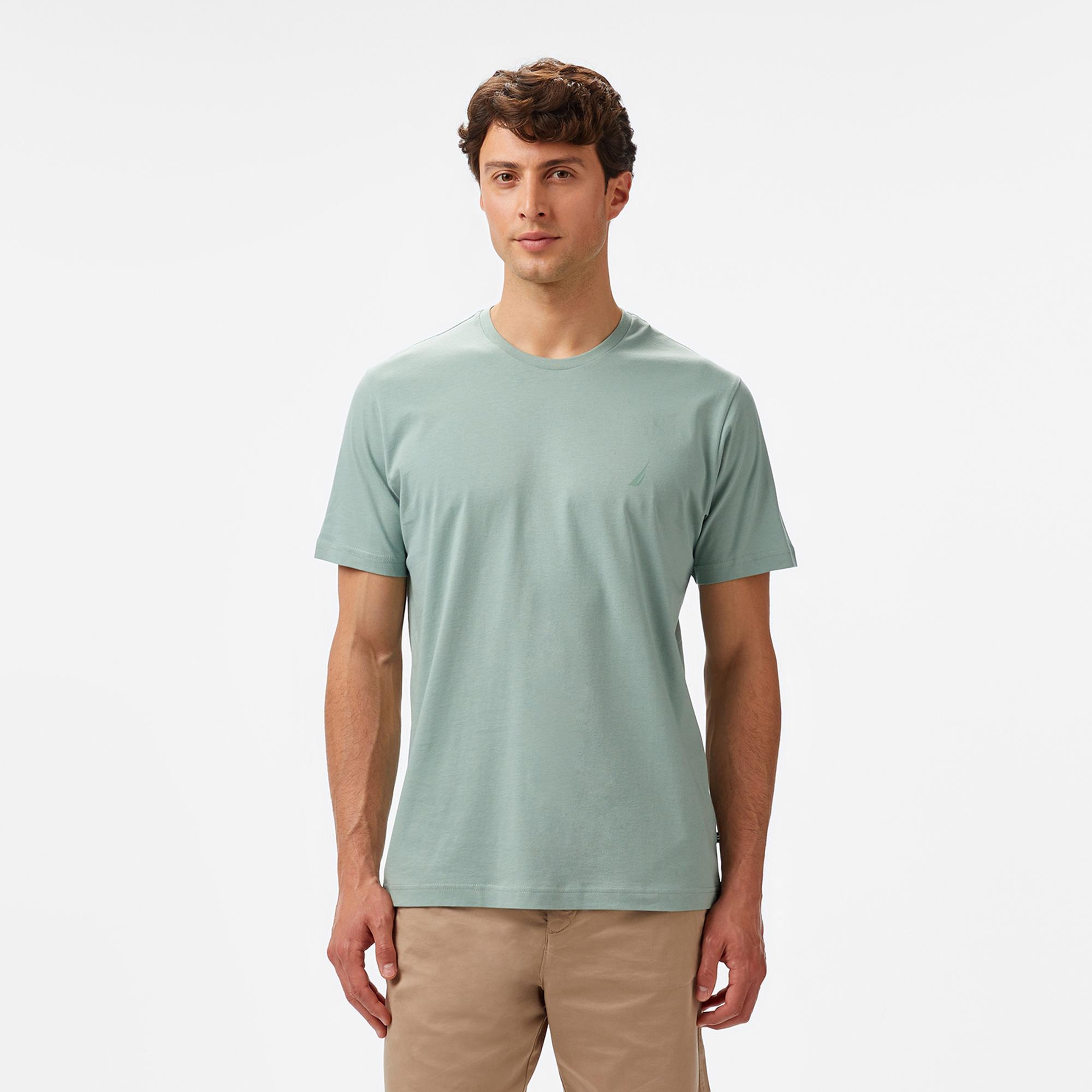 Nautica Erkek Yeşil Regular Fit T-Shirt