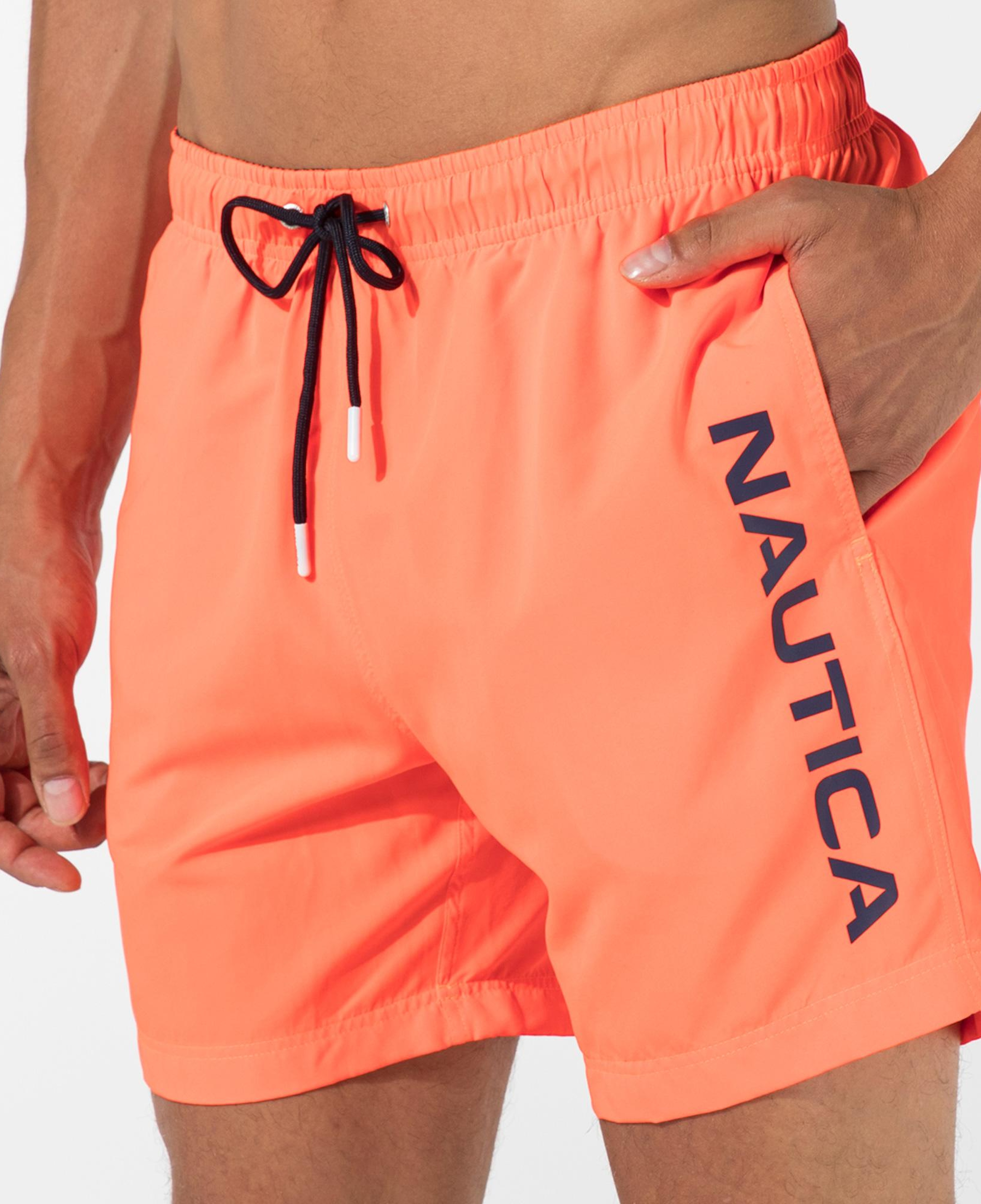 Nautica Erkek Turuncu Deniz Şortu