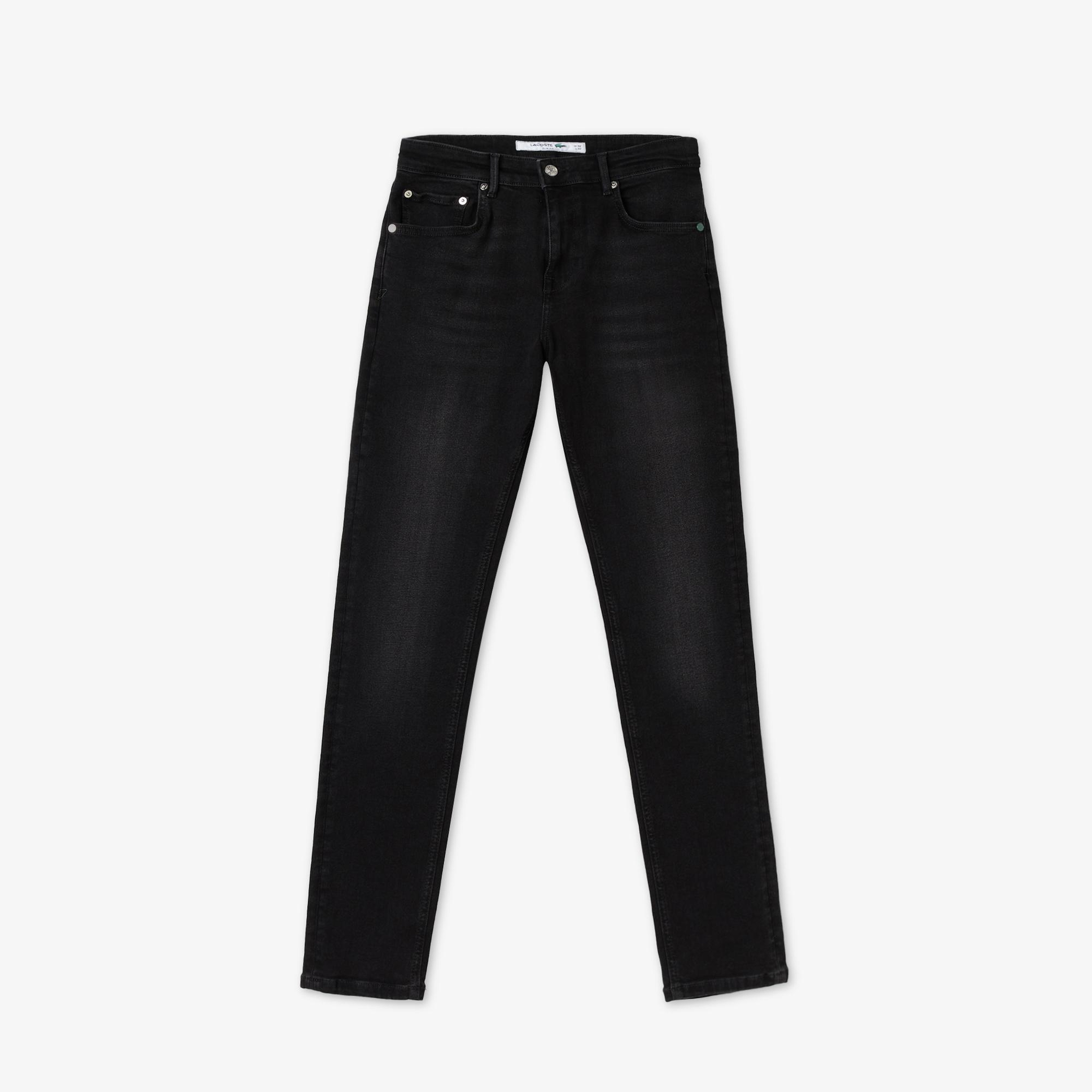 Erkek Slim Fit Siyah Pantolon