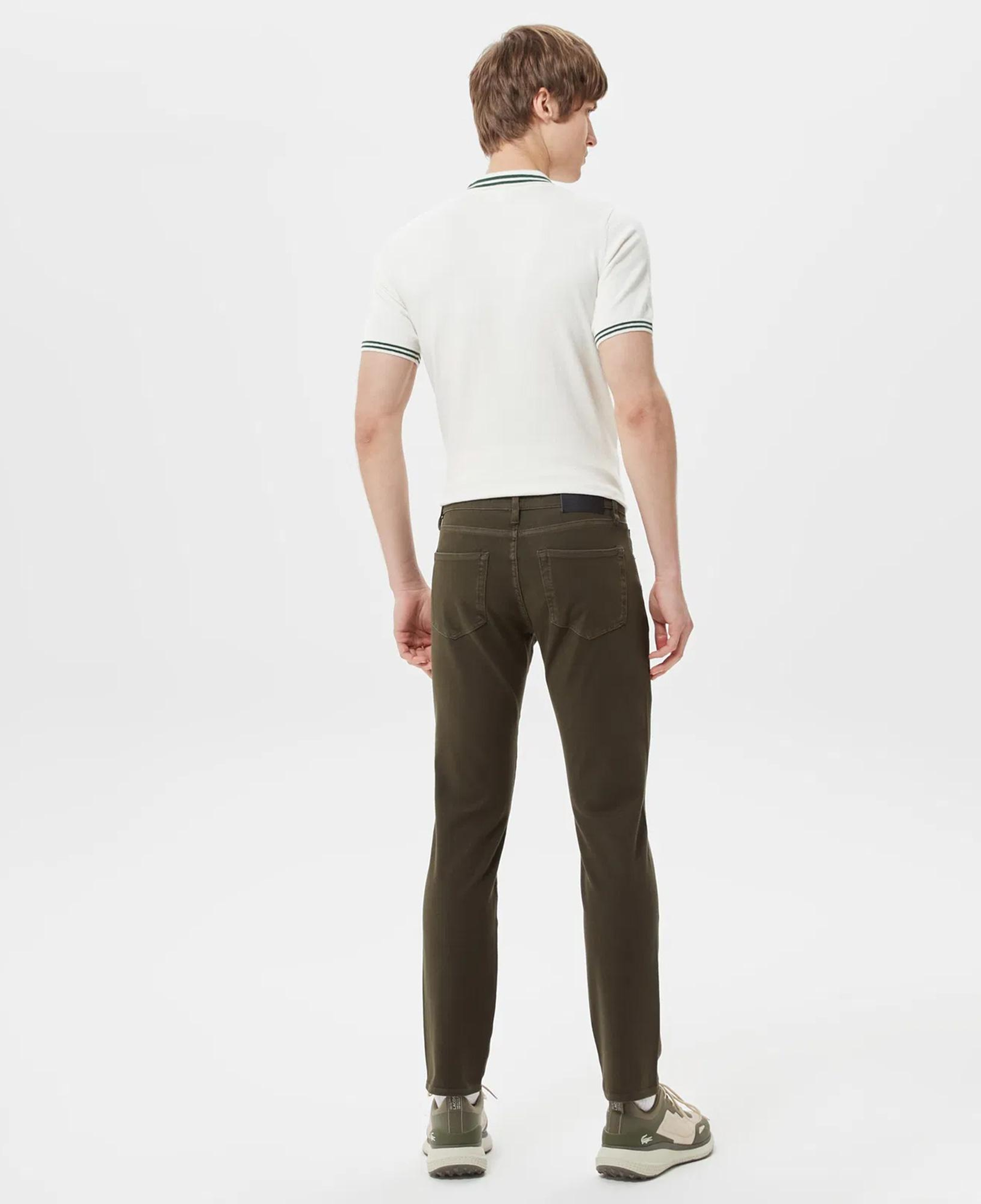 Erkek Slim Fit Yeşil Jean Pantolon