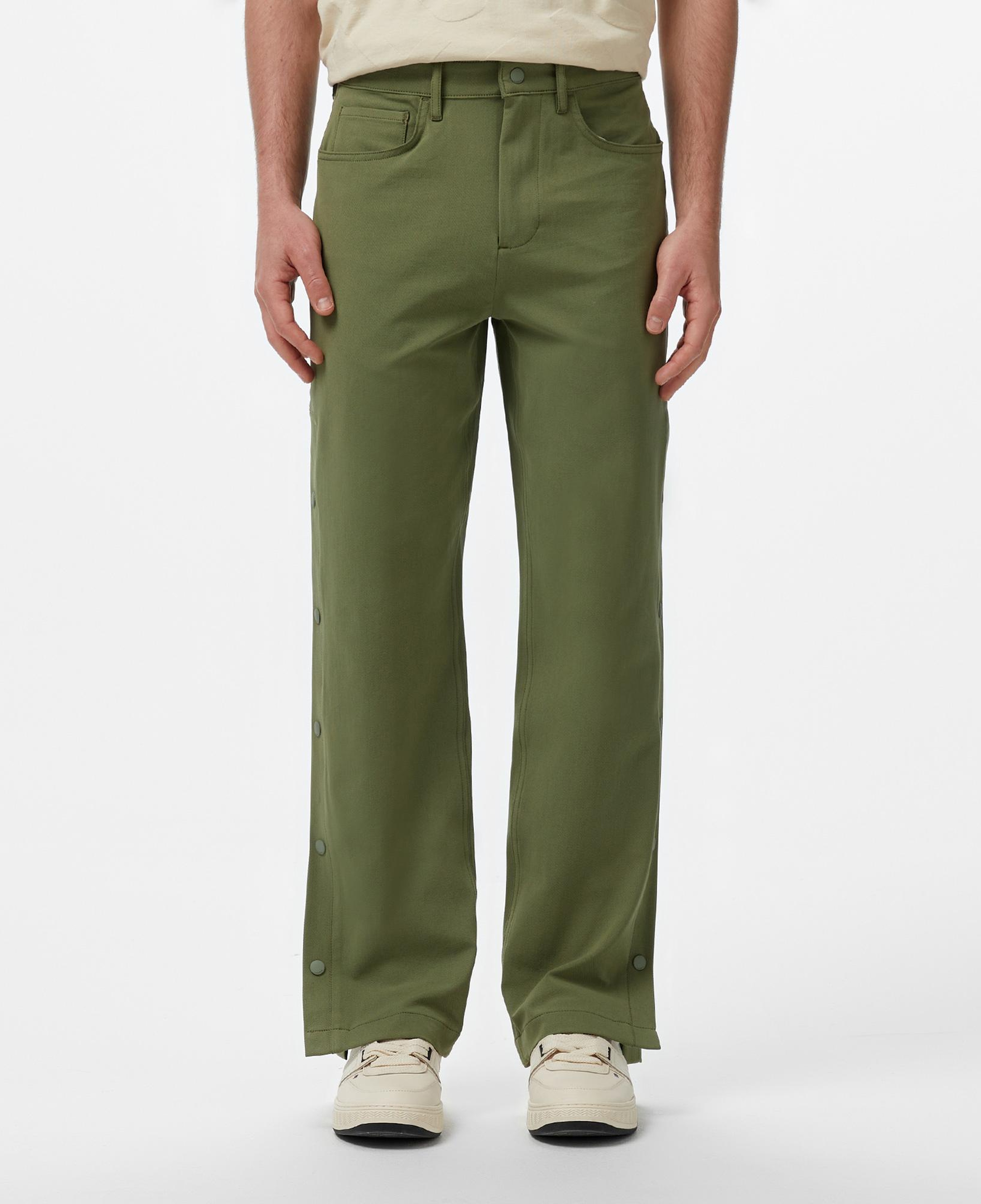 Erkek Regular Fit Haki Pantolon