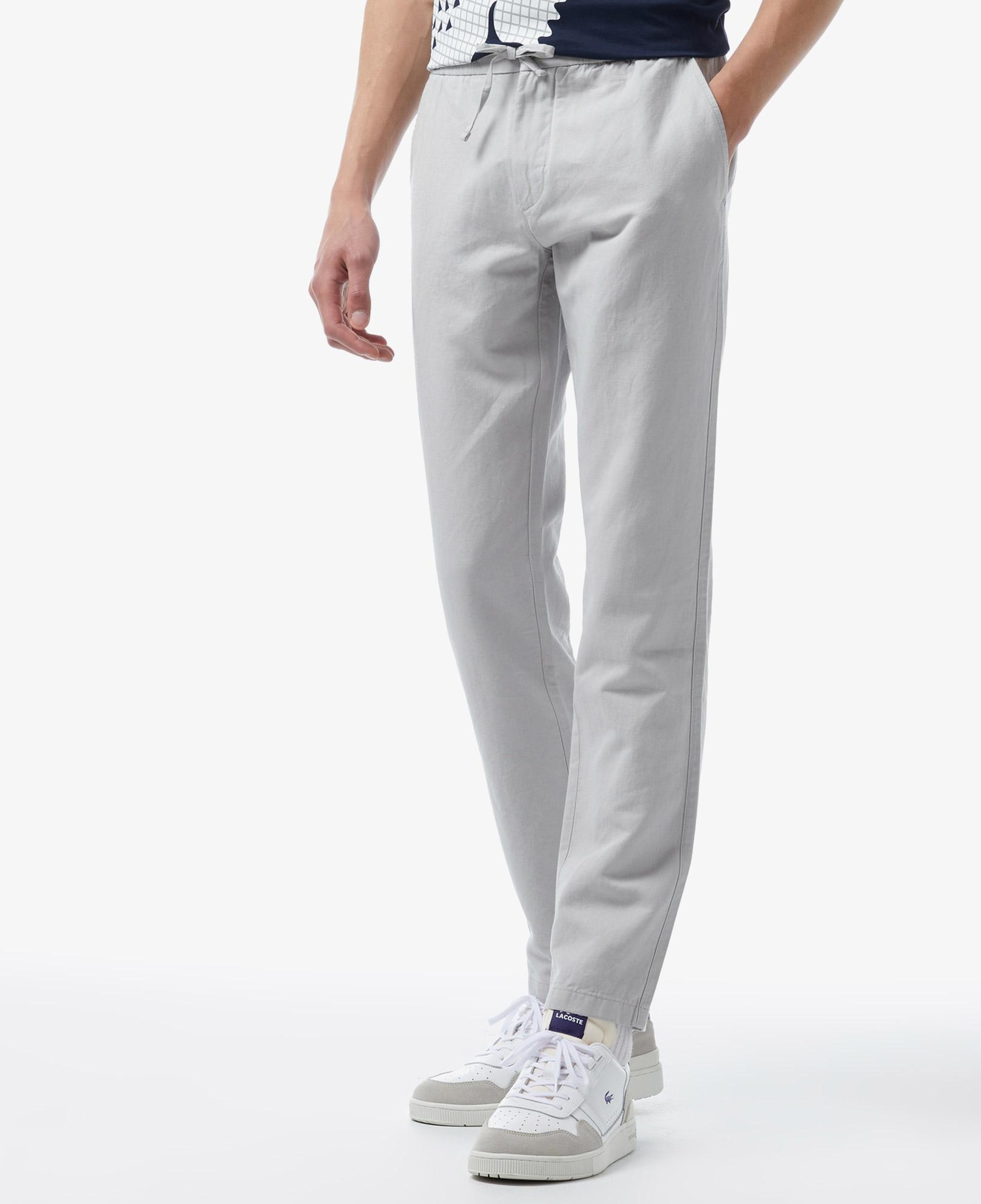 Erkek Tapered Fit Gri Pantolon