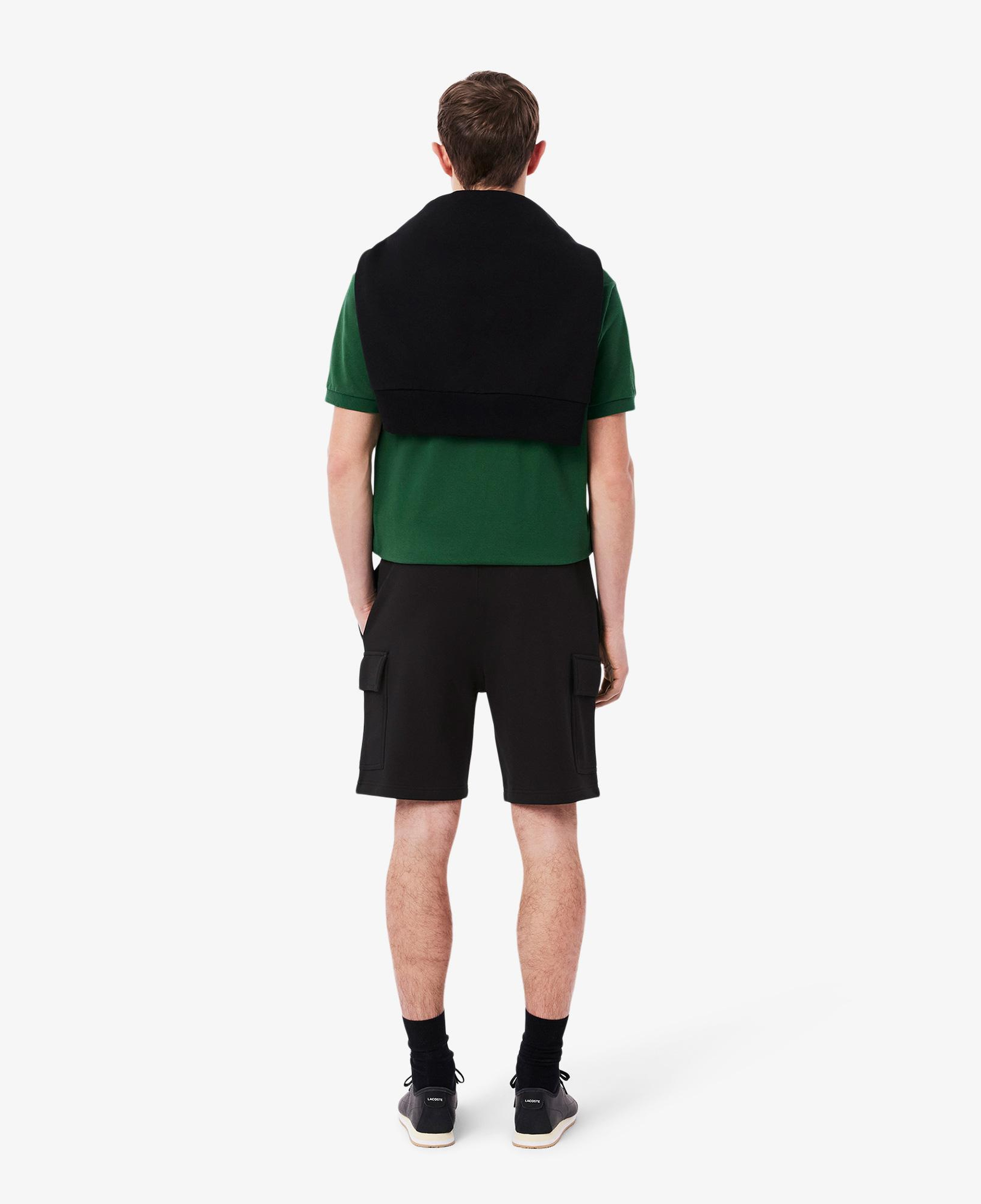 Erkek Regular Fit Siyah Şort