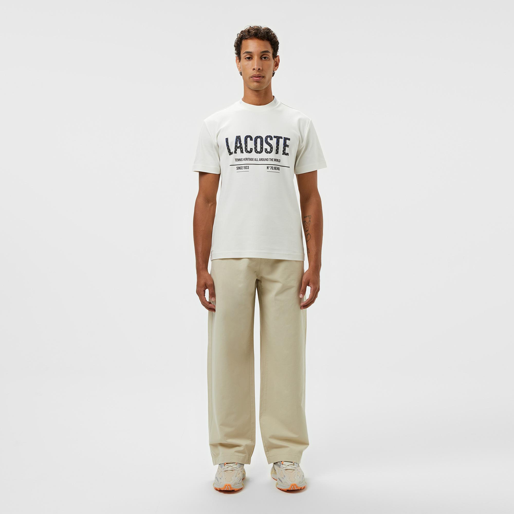 Erkek Relaxed Fit Bej Pantolon