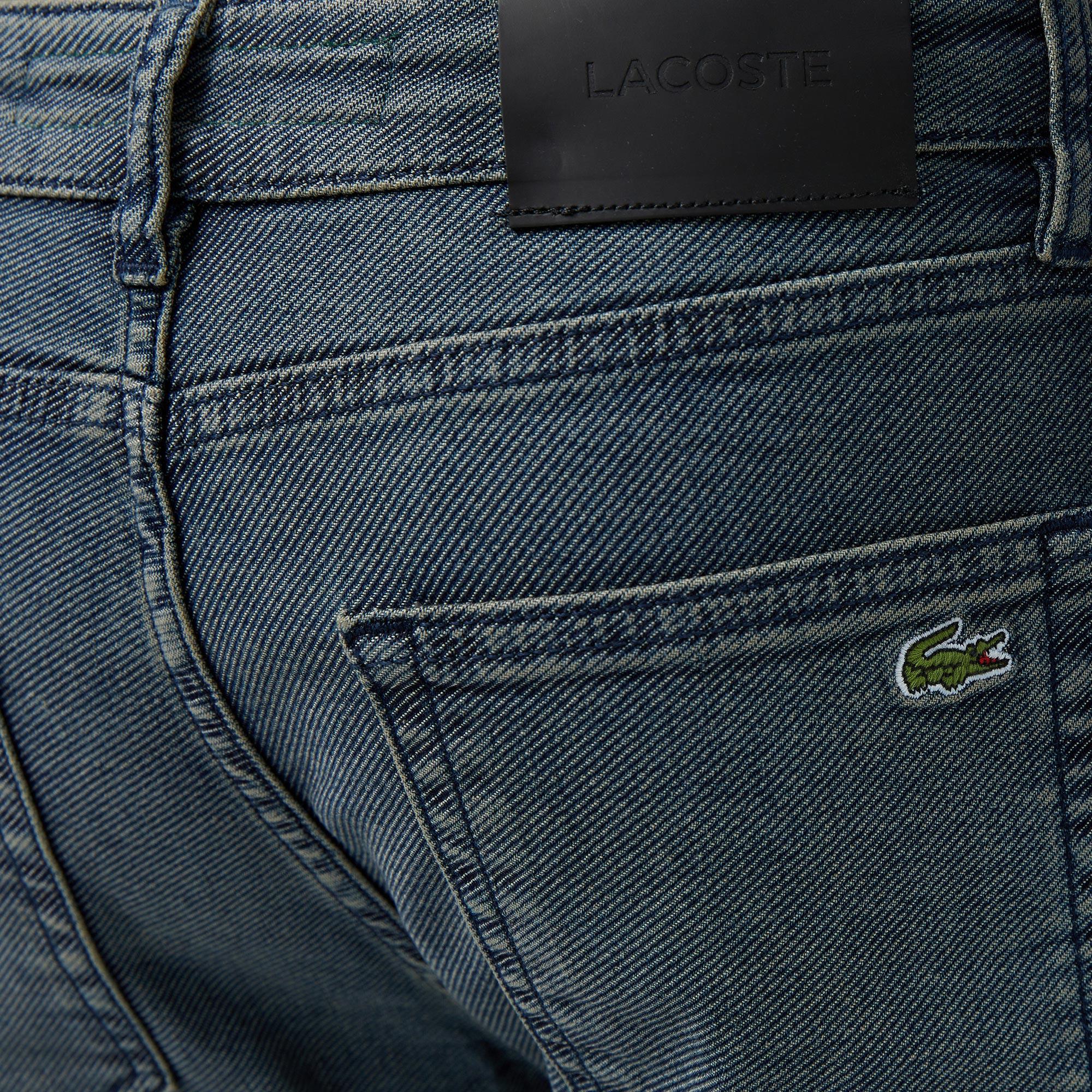 Erkek Slim Fit Lacivert Jean Pantolon