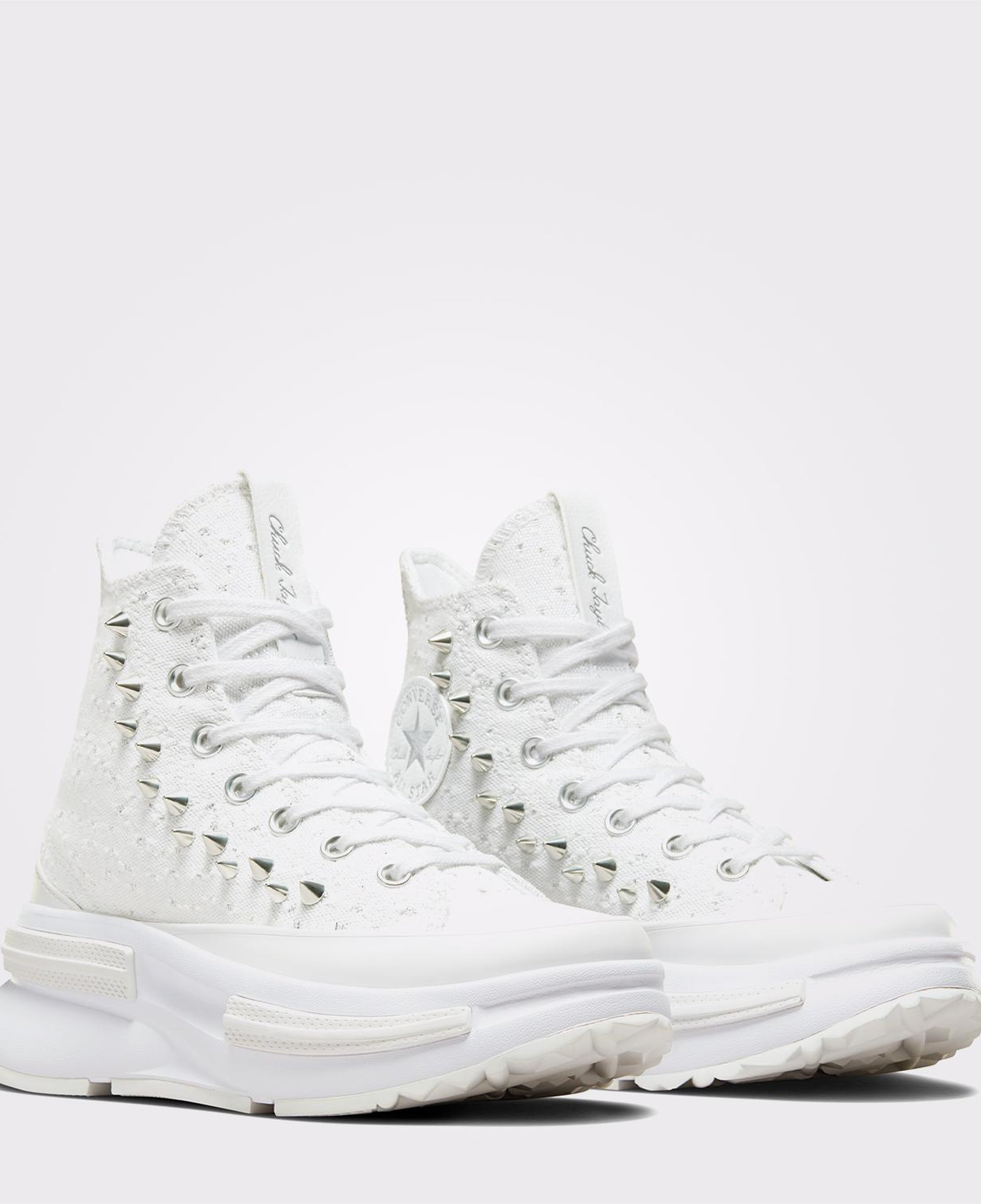 Converse Run Star Legacy CX Platform Studded Kadın Beyaz Sneaker