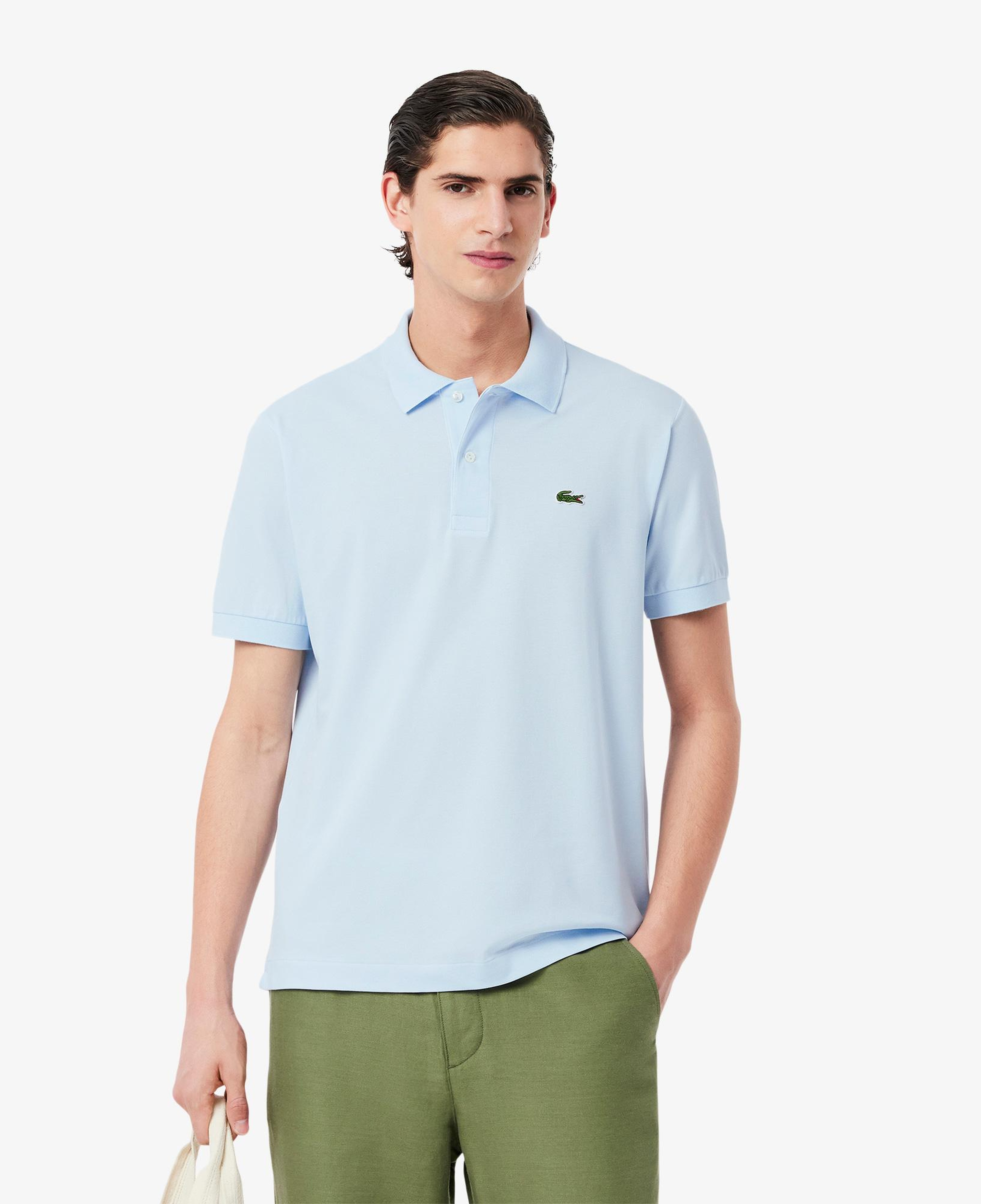 L.12.12 Light Erkek Classic Fit Açık Mavi Polo