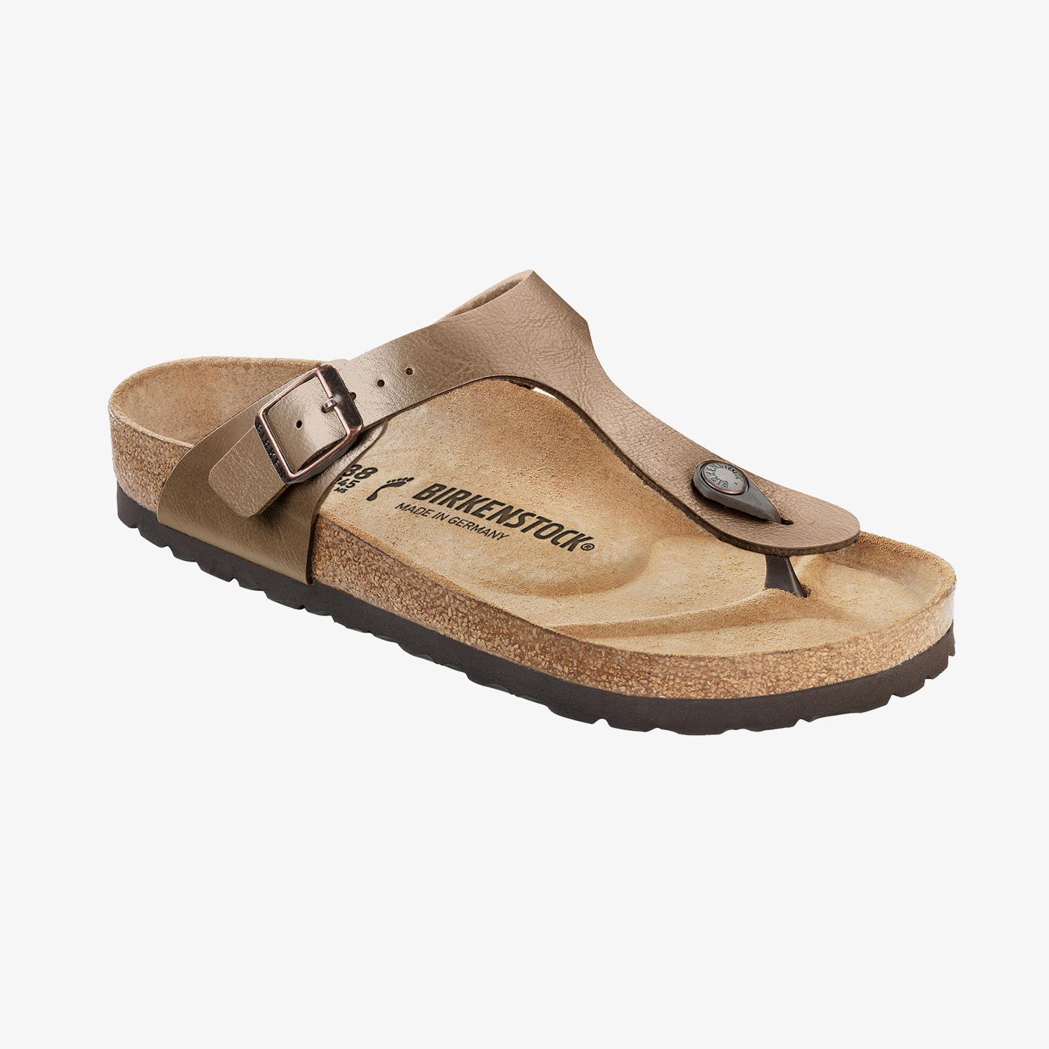 Birkenstock Gizeh Bf Graceful Kadın Gri Terlik