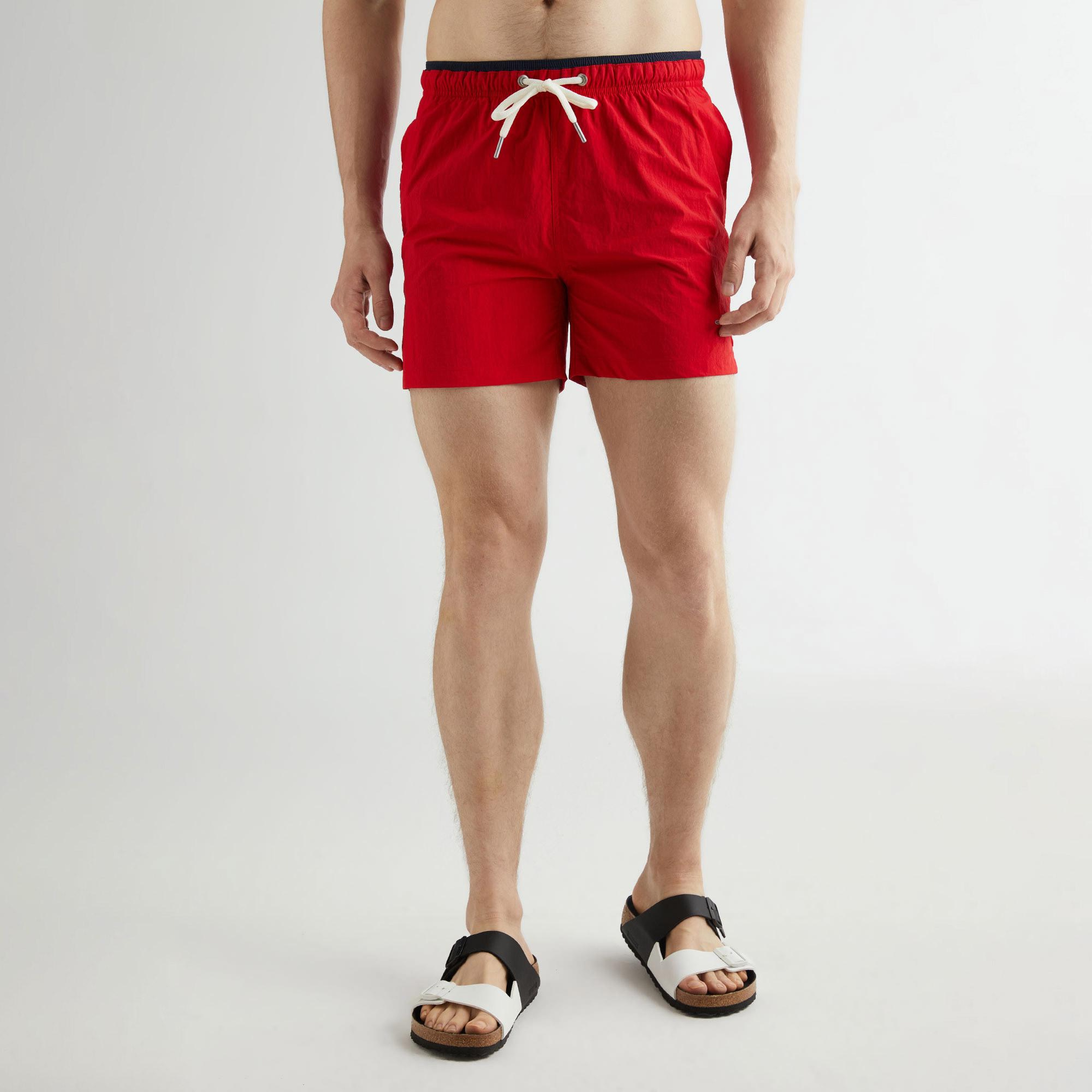 GANT Erkek Kırmızı Regular Fit Deniz Şortu