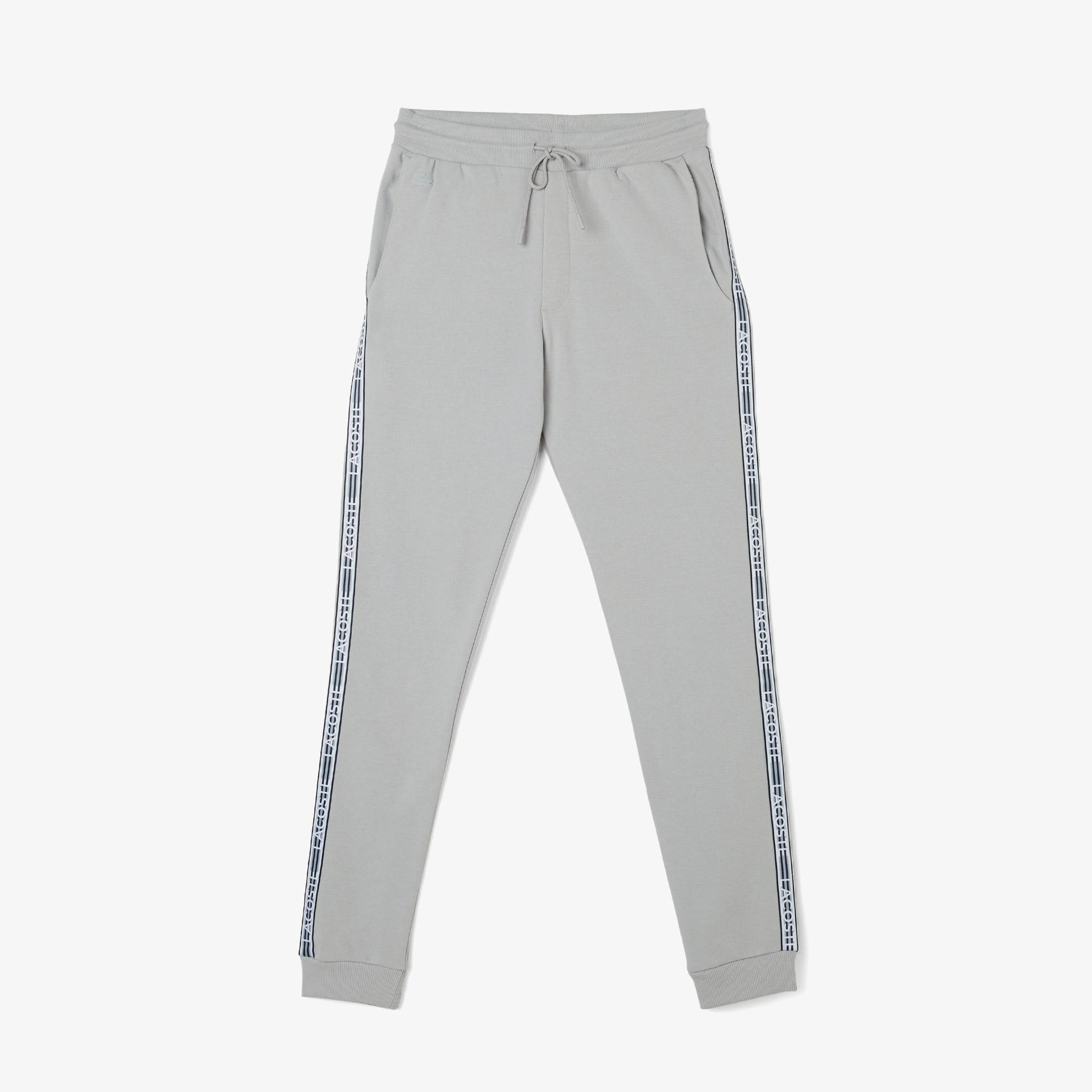 Erkek Relaxed Fit Baskılı Gri Eşofman Altı