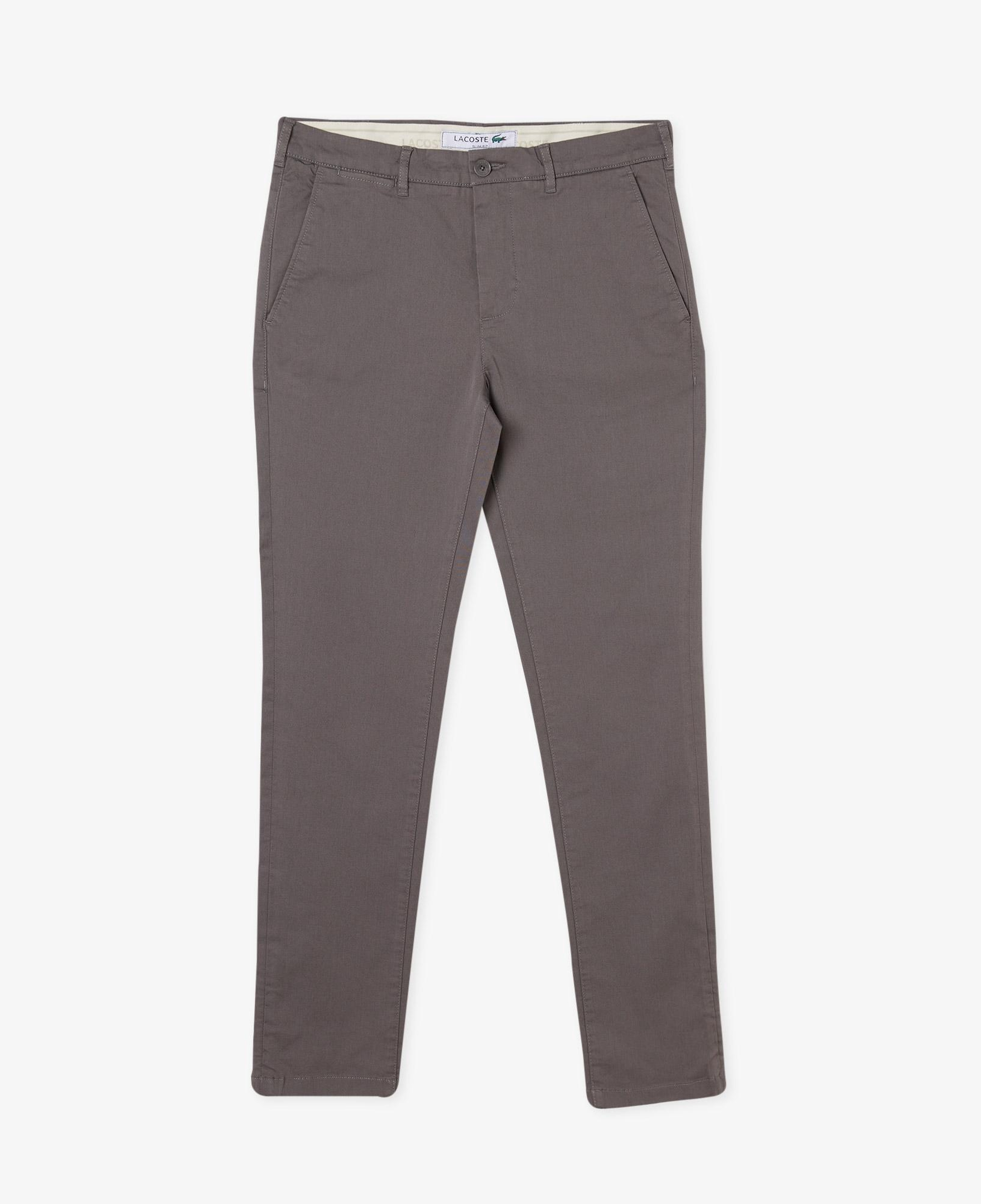Lacoste Slim Fit Stretch Erkek Kahverengi Pantolon