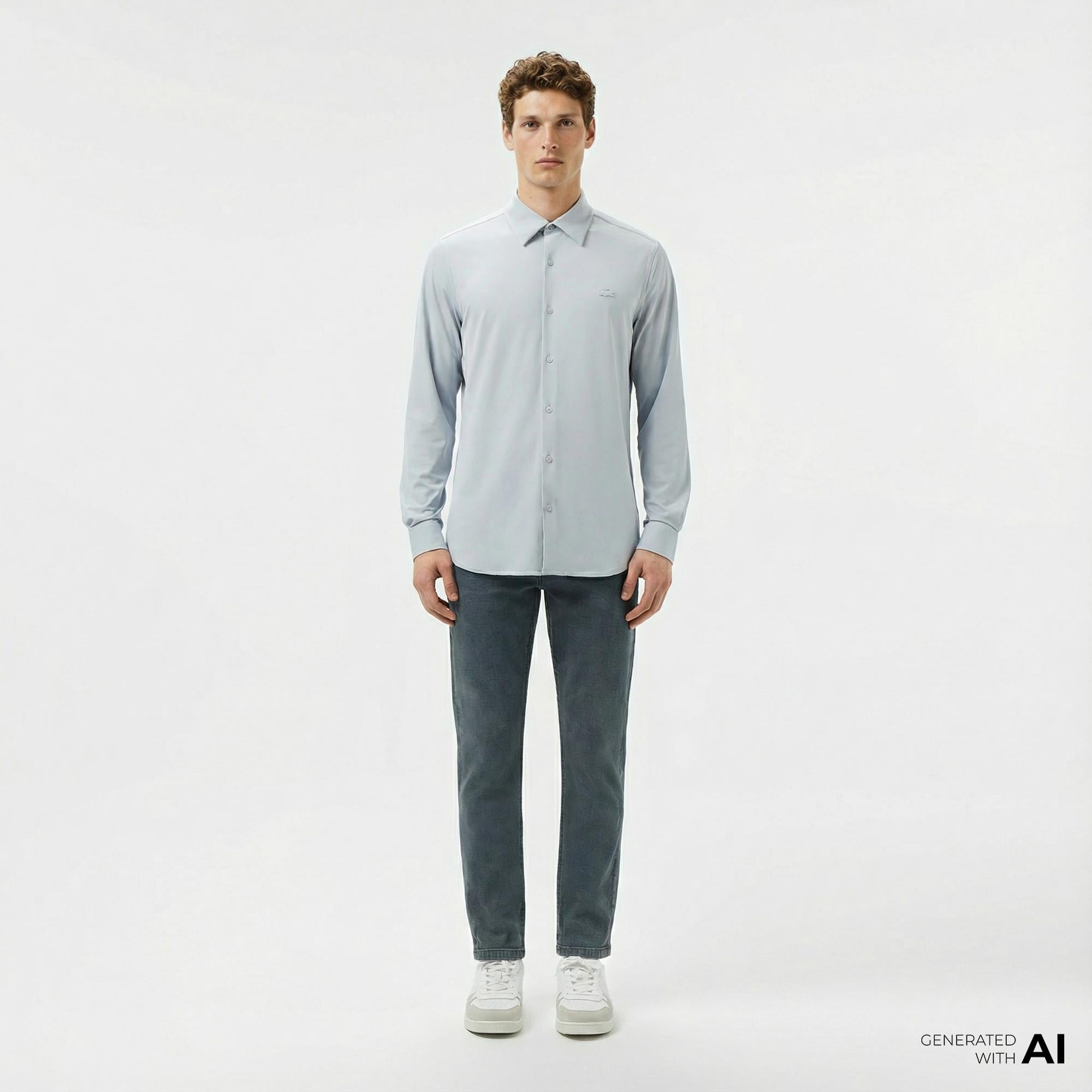 Erkek Slim Fit Lacivert Jean Pantolon