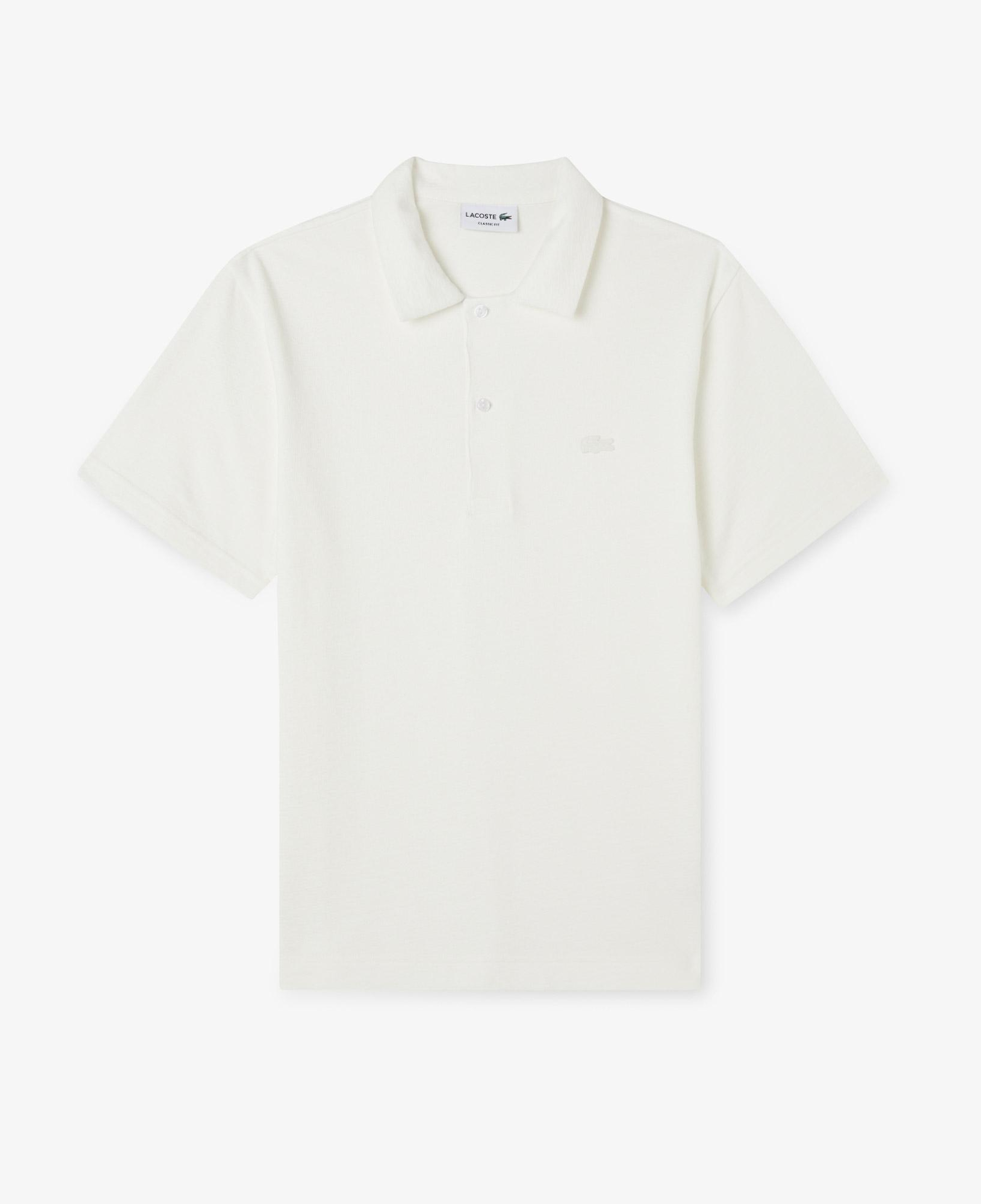 Erkek Classic Fit Beyaz Polo